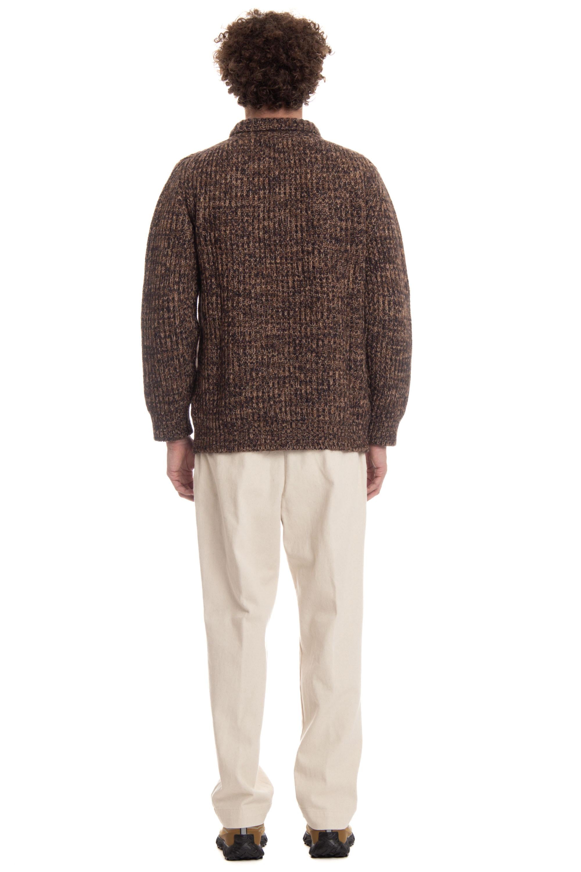 Maglia full zip in misto lana e cashmere Raw Diamond B4K181 3W043 94502 Ballantyne