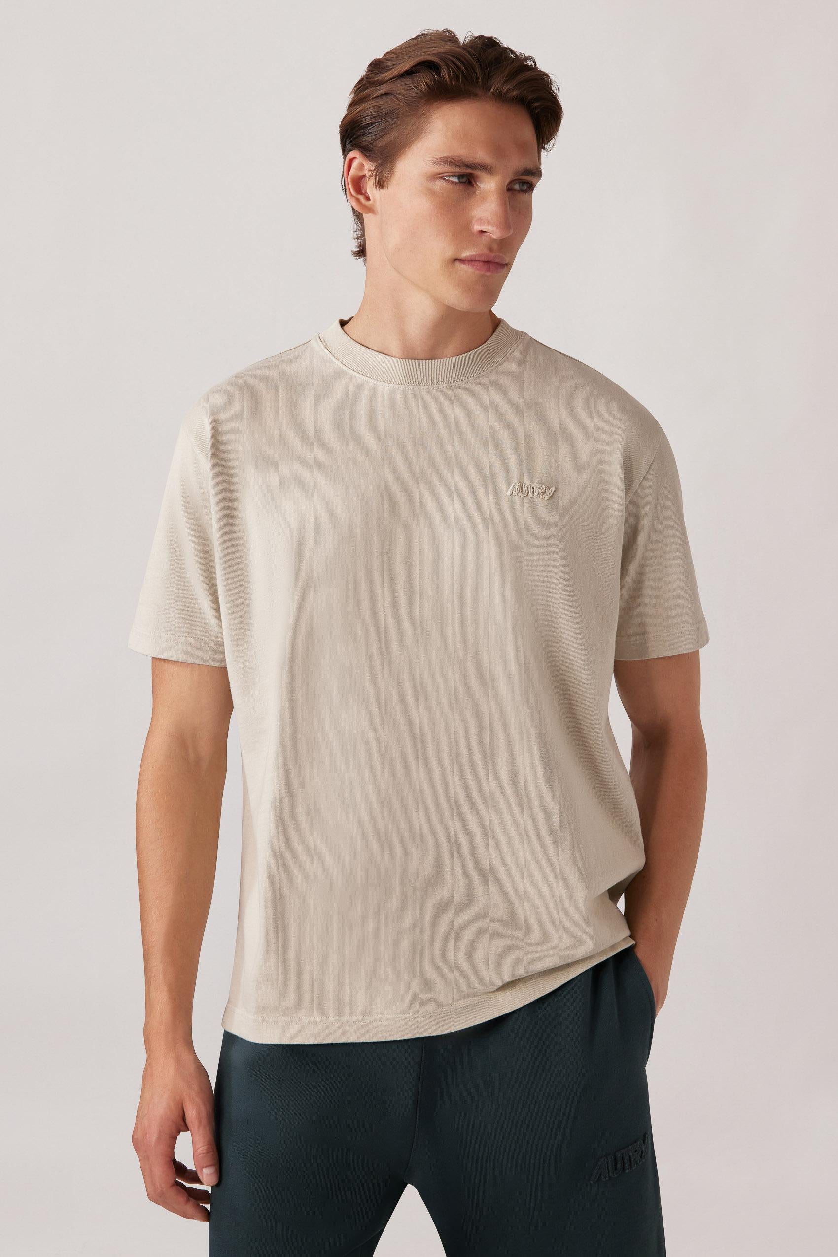 Autry T-shirt manica corta unisex in cotone TSPX I7OP FIBER