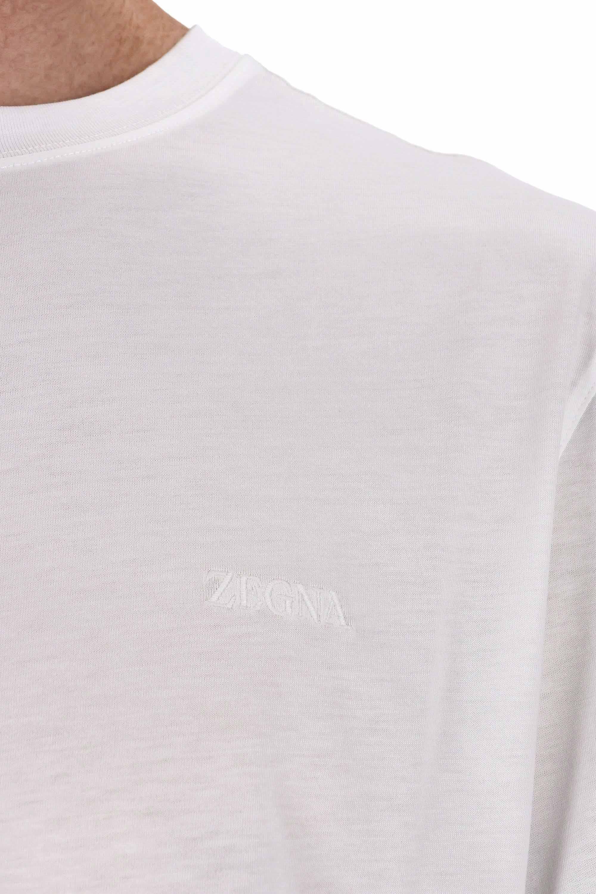 T-shirt in cotone UF360A9 F765 N00 Zegna