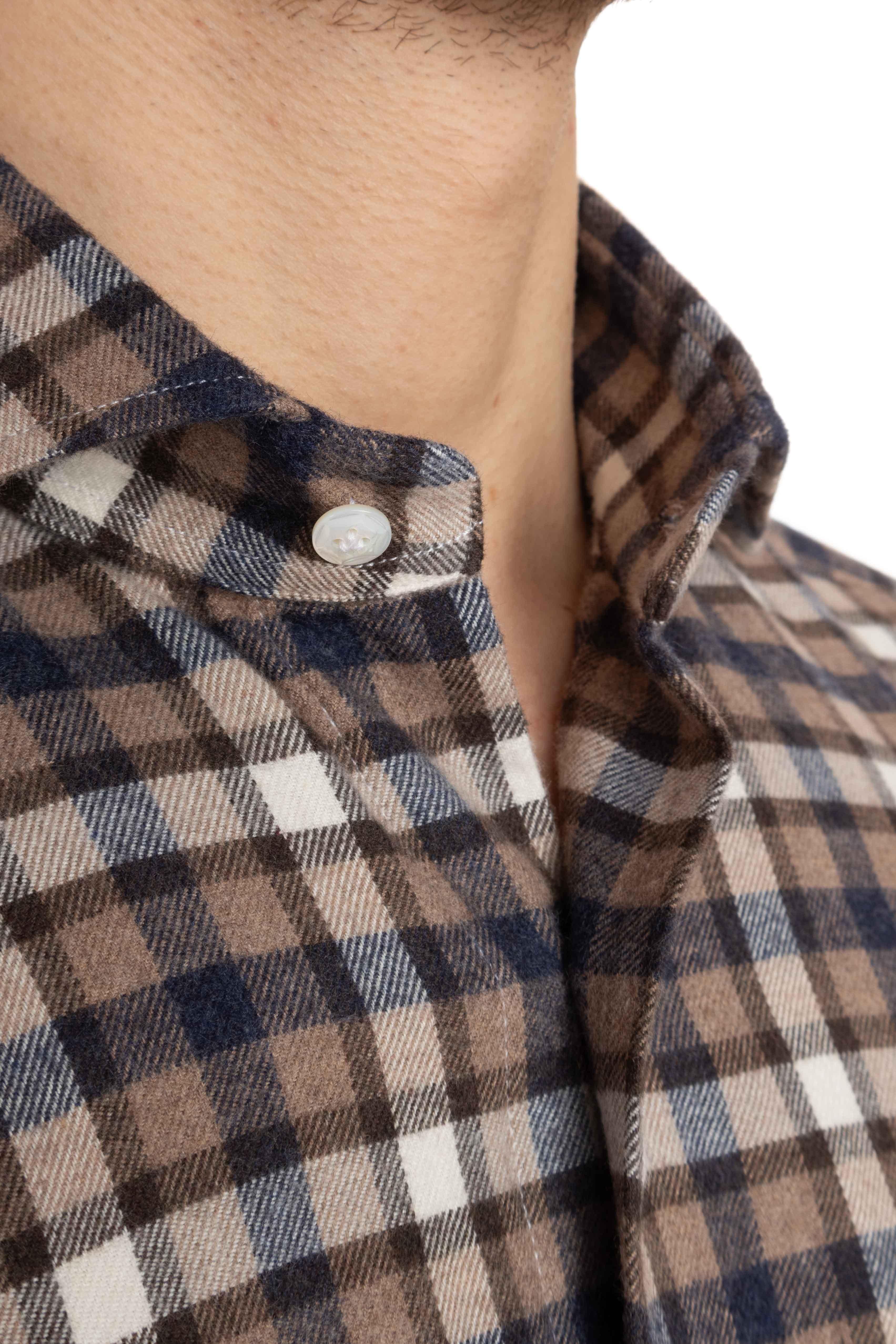 Barba Camicia etichetta Dandylife fantasia check LIU13P0136046.X MULTICOLOR