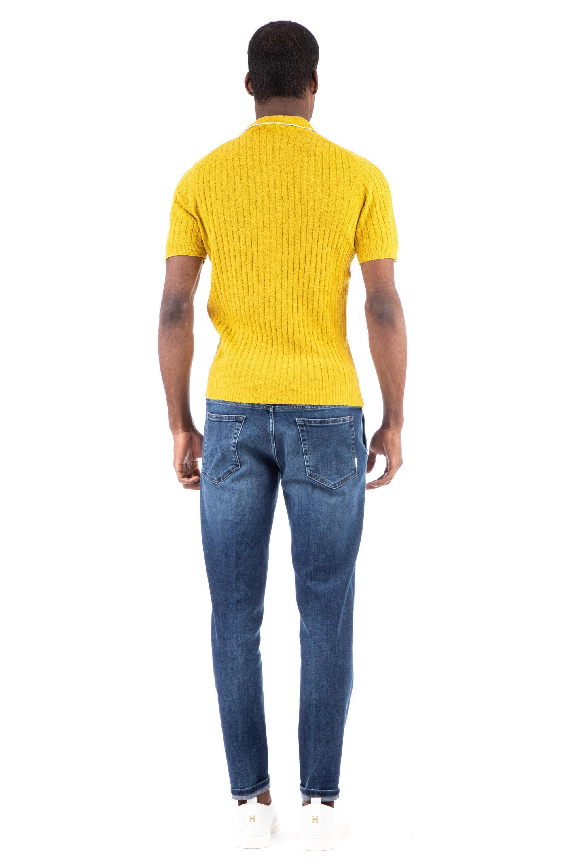 Polo open collar in spugna superlight ZP16004BC ZP02 Il Setaccio