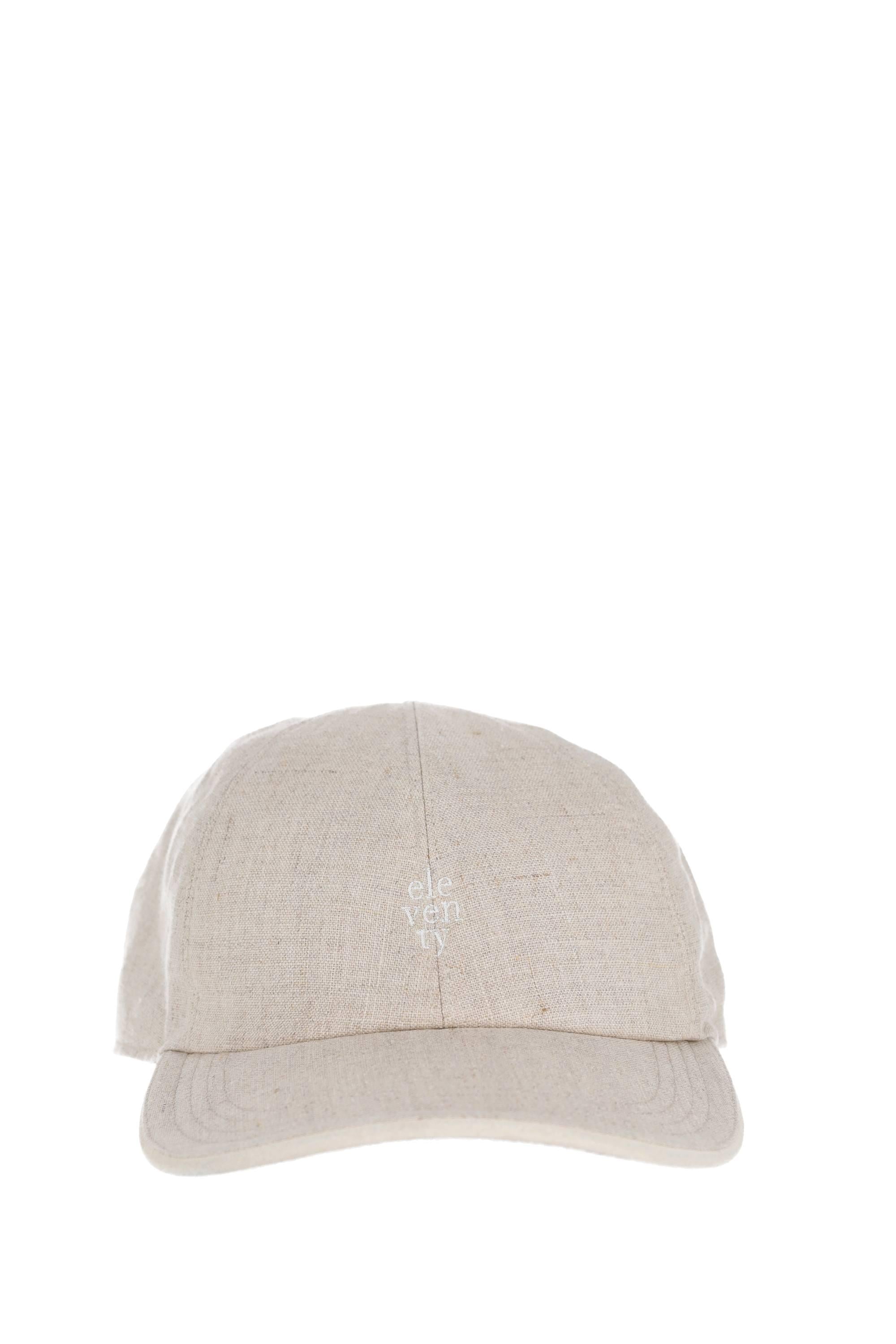 Eleventy Cappello baseball in lino-cotone M77CPLM24 TES0M226 02-02