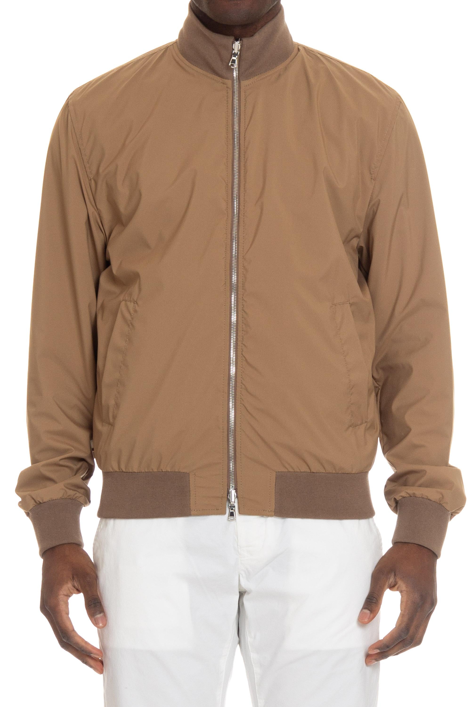 Giubbino in camoscio primo fiore con zip 407A.F241 2118 Valstar