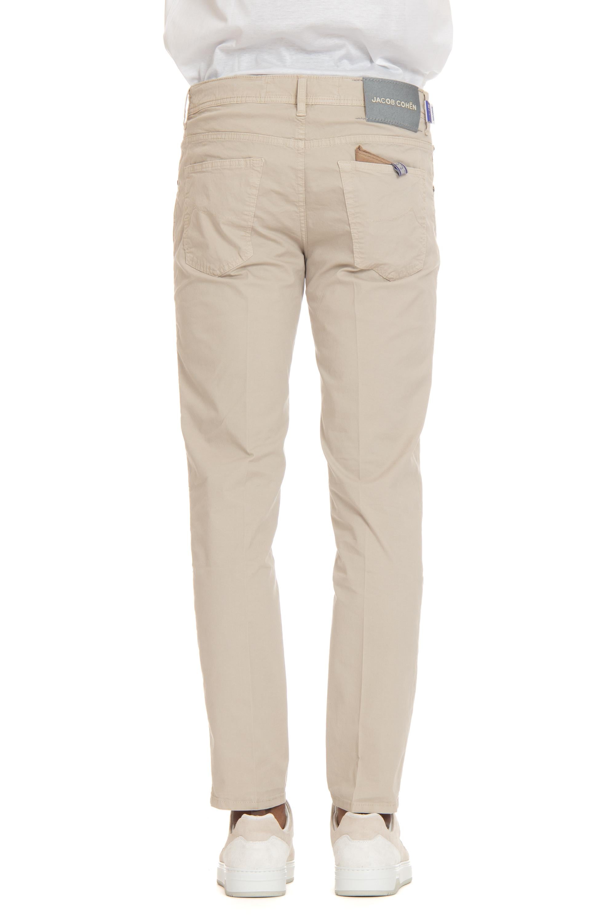 Jacob Cohen 5 tasche color in rasatello di cotone mod. Scott E15 36 S2544 SCOTT A80