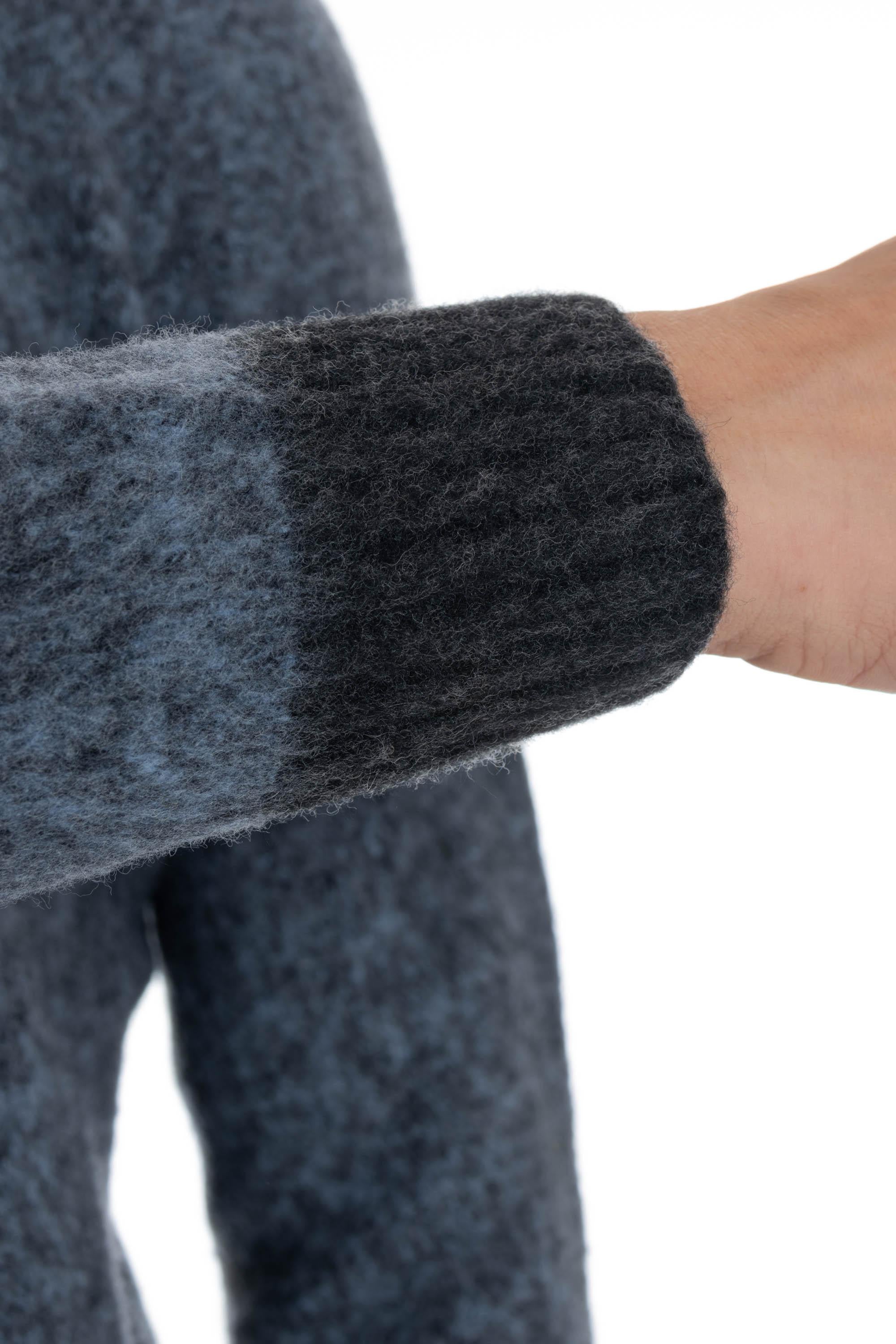 Drumohr Maglia girocollo in lana garzata supersoft D8W103MG.5 024