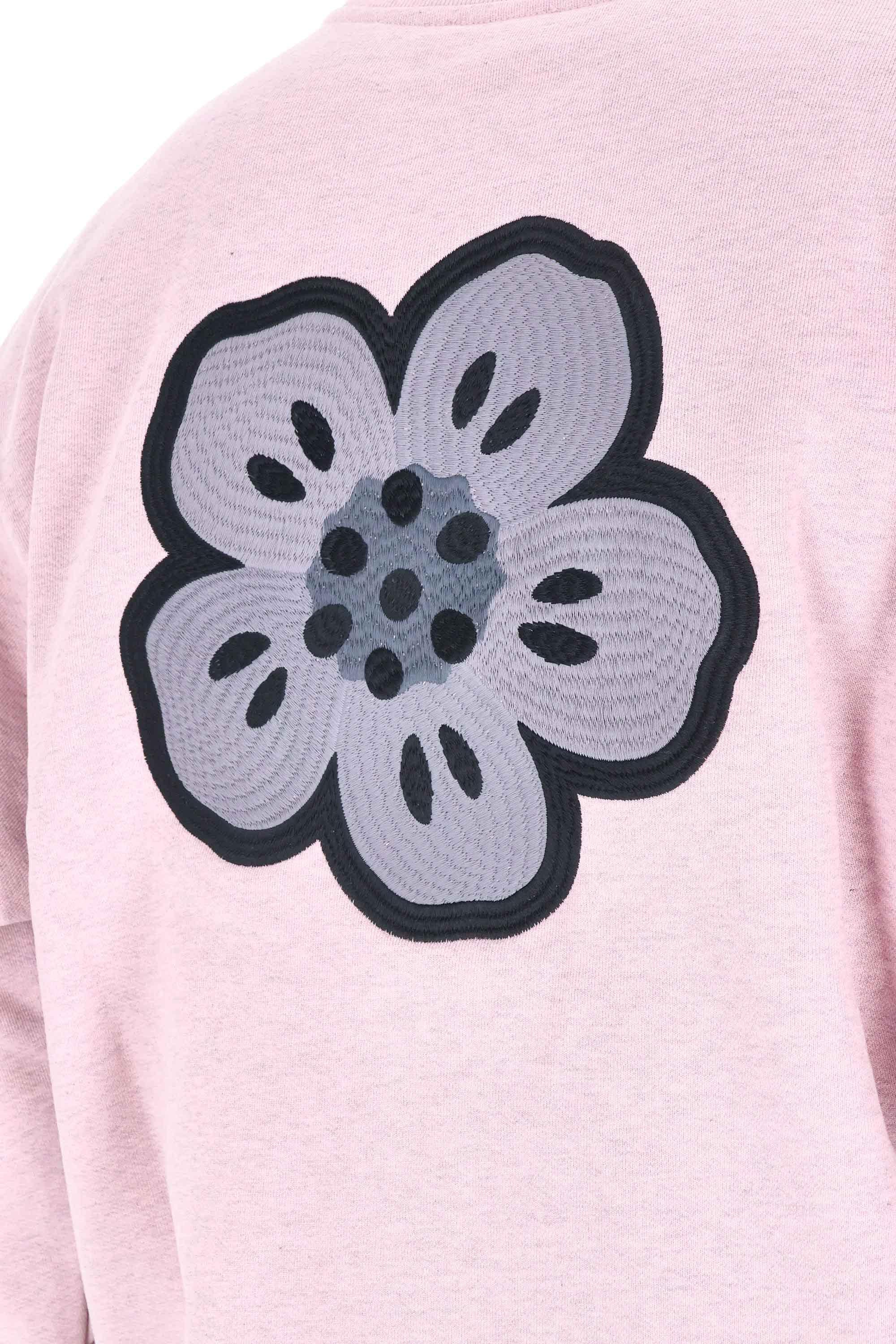 Felpa girocollo in cotone Boke Flower FF65SW2544MC 30 Kenzo