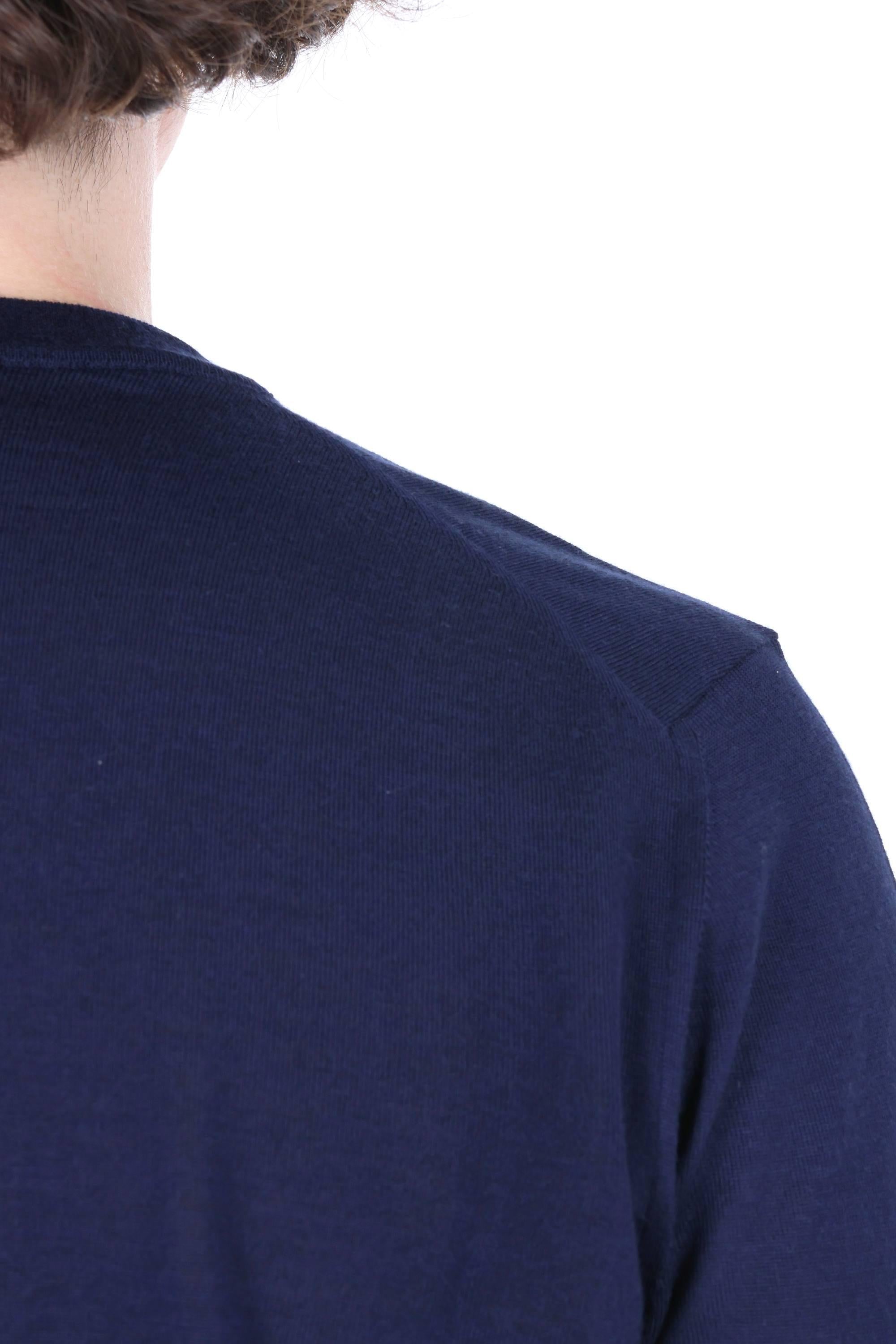 Drumohr Maglia girocollo in leggero cashmere-lana-seta D0KK103L-2 790