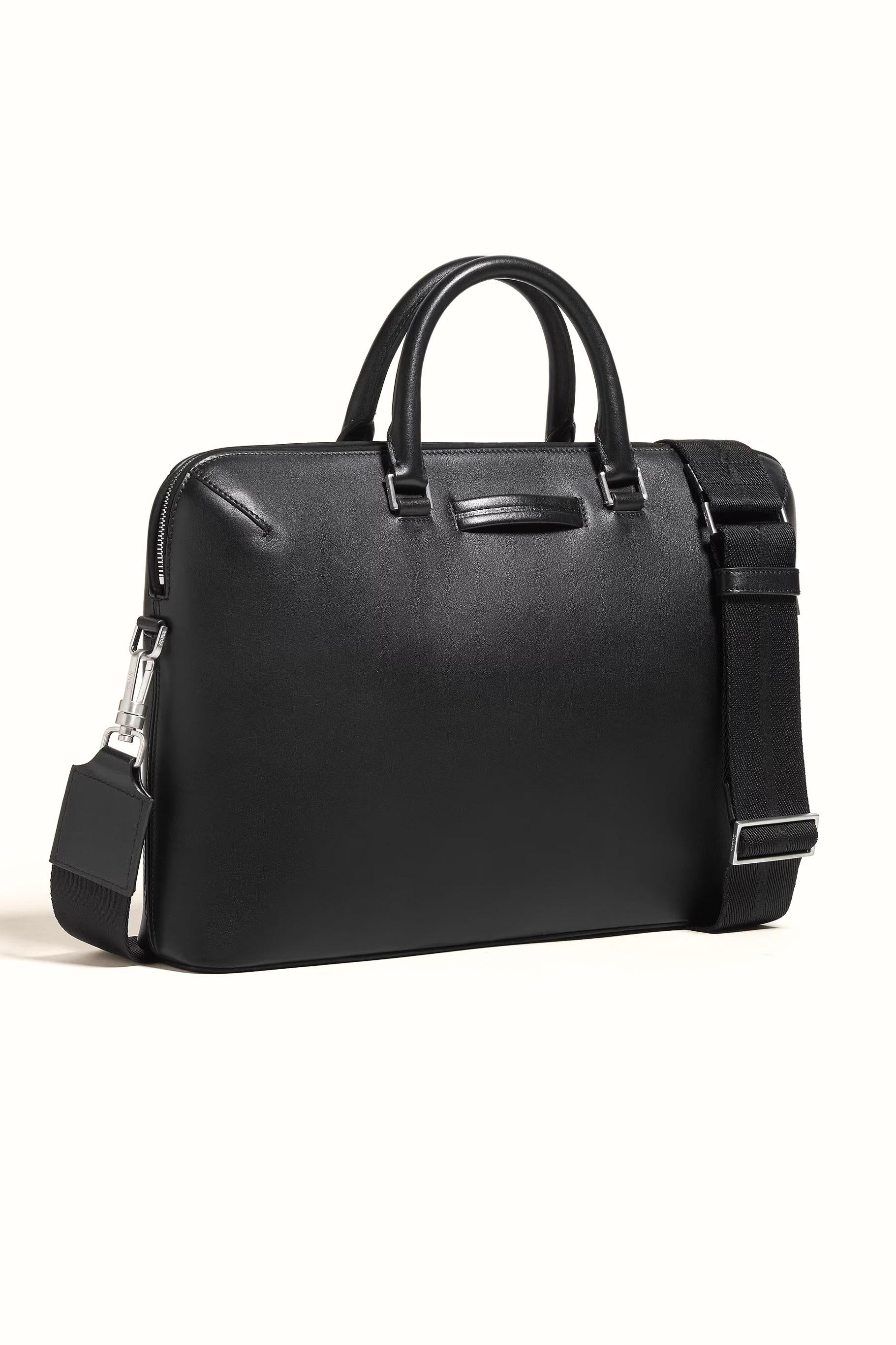 Zegna Borsa business bag in pelle di vitello LHGRN-C2157Z NER