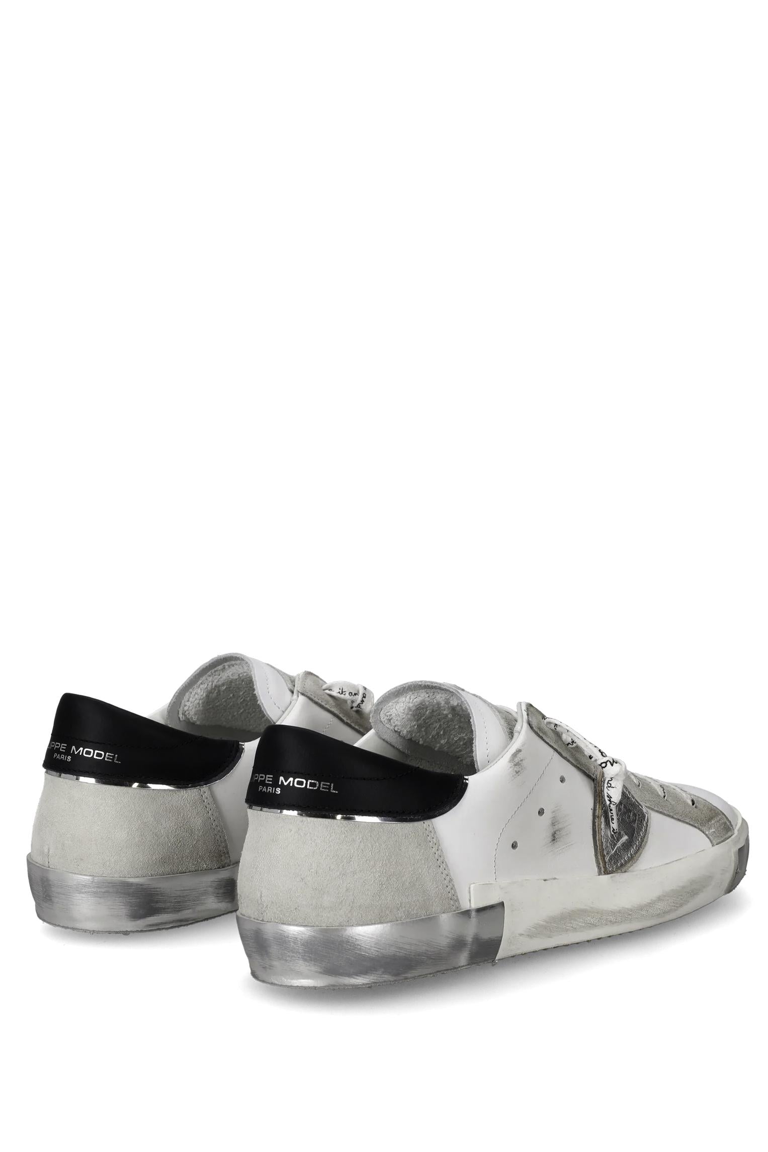 Philippe Model Sneaker Paris in pelle talloncino nero PRLU.PRSX/2 MA02