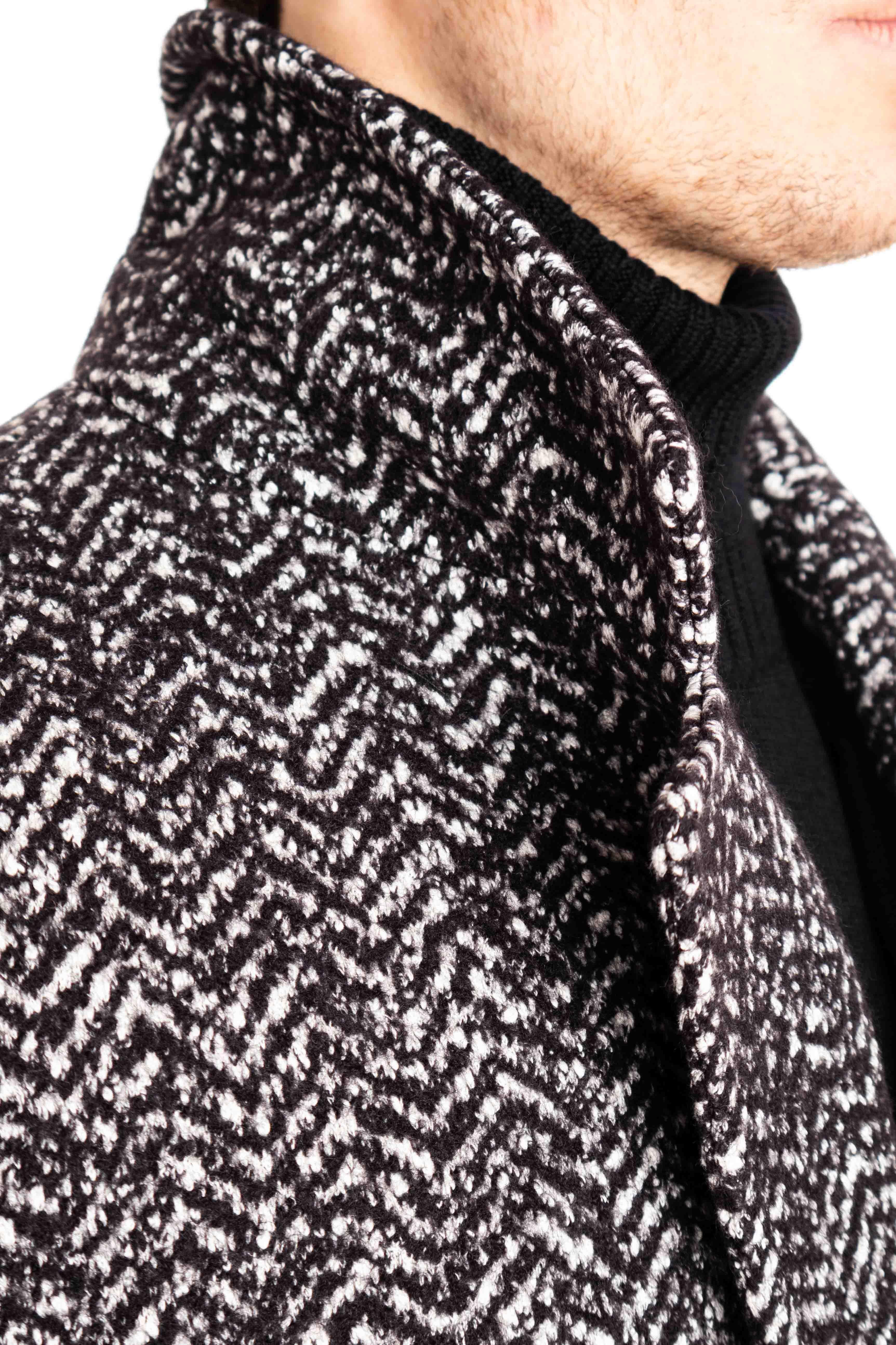 Cappotto doppiopetto in lana-cotone mod. Royce ROYCE A30007 N1288 Tagliatore