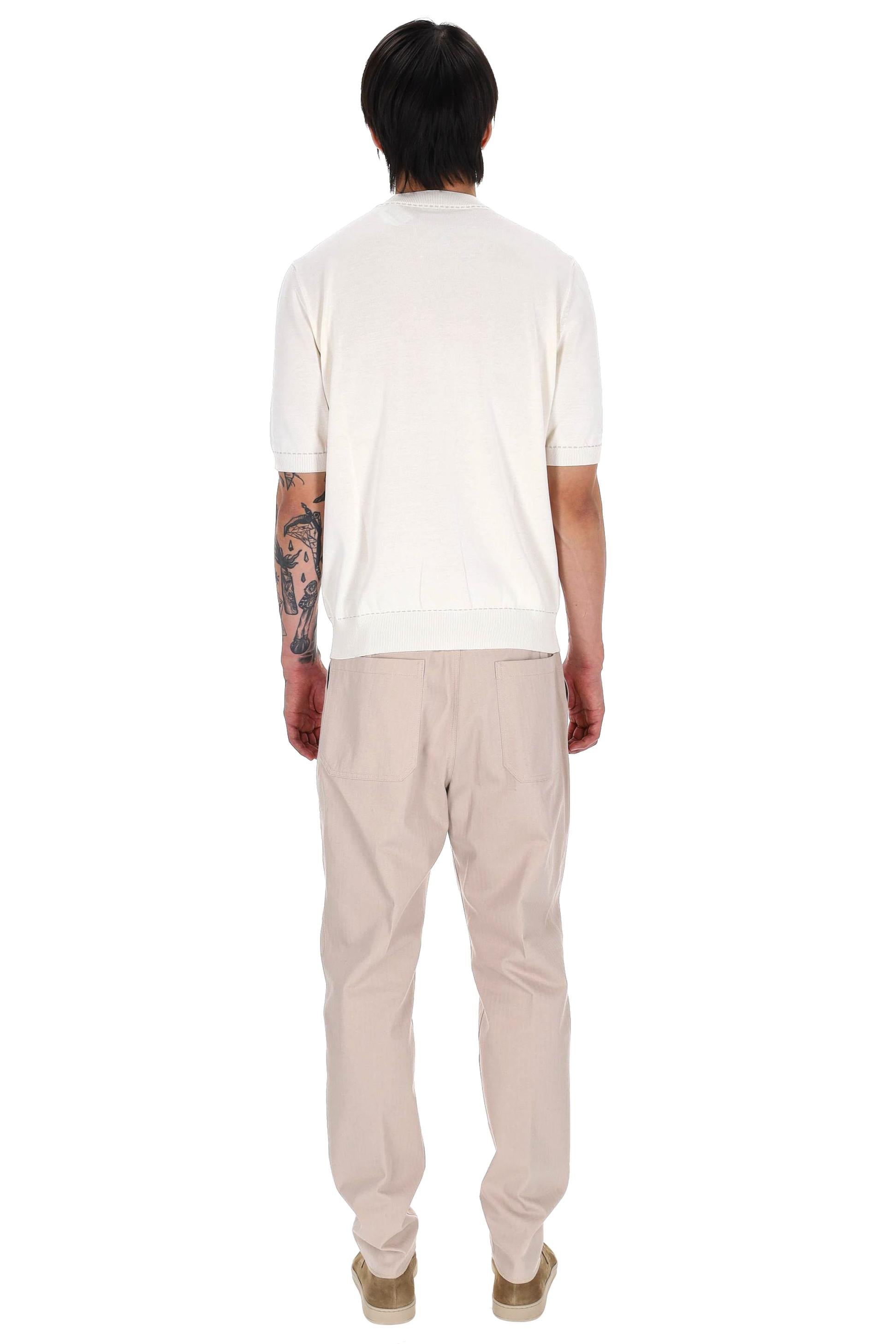 Eleventy T-shirt in cotone punto cavallo M76MAGM27 MAG0M015 01-02