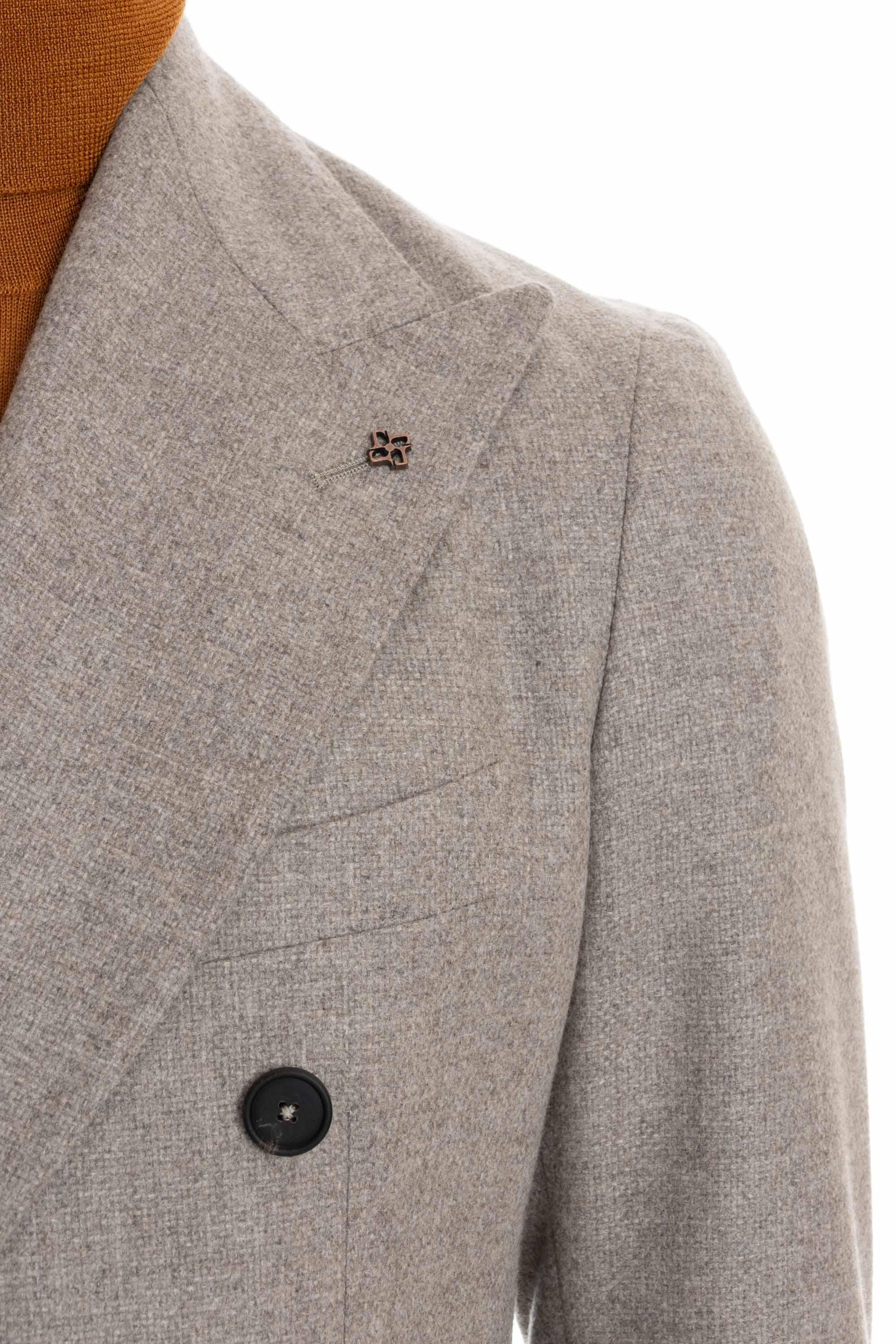 Giacca in lana-cashmere doppiopetto Pino Lerario G-PL20K C90041 T1354 Tagliatore