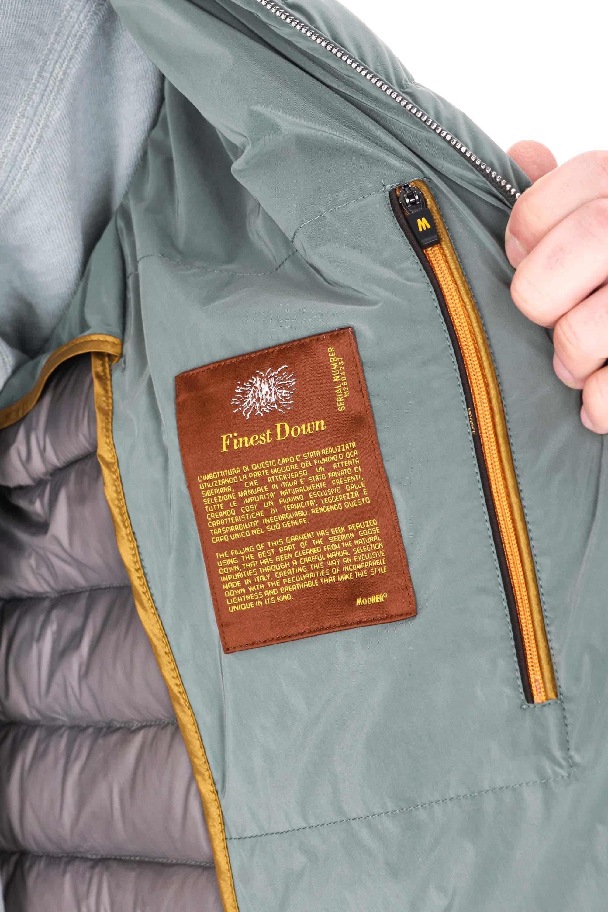Moorer Gilet in piuma mod. Calaf-Os CALAF OS GINEPRO