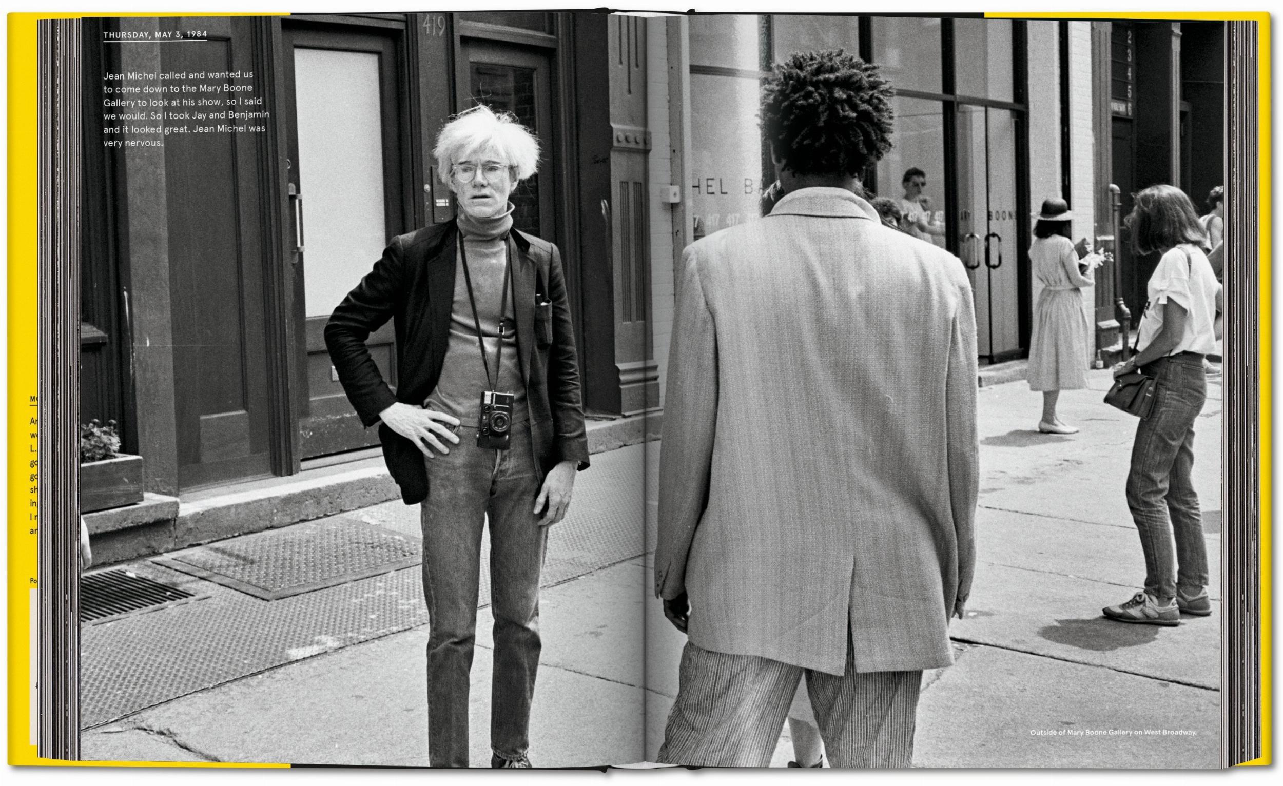 Warhol on Basquiat. The Iconic Relationship Told in Andy Warhols Words and Pictures WARHOL & BASQUIAT NN Taschen