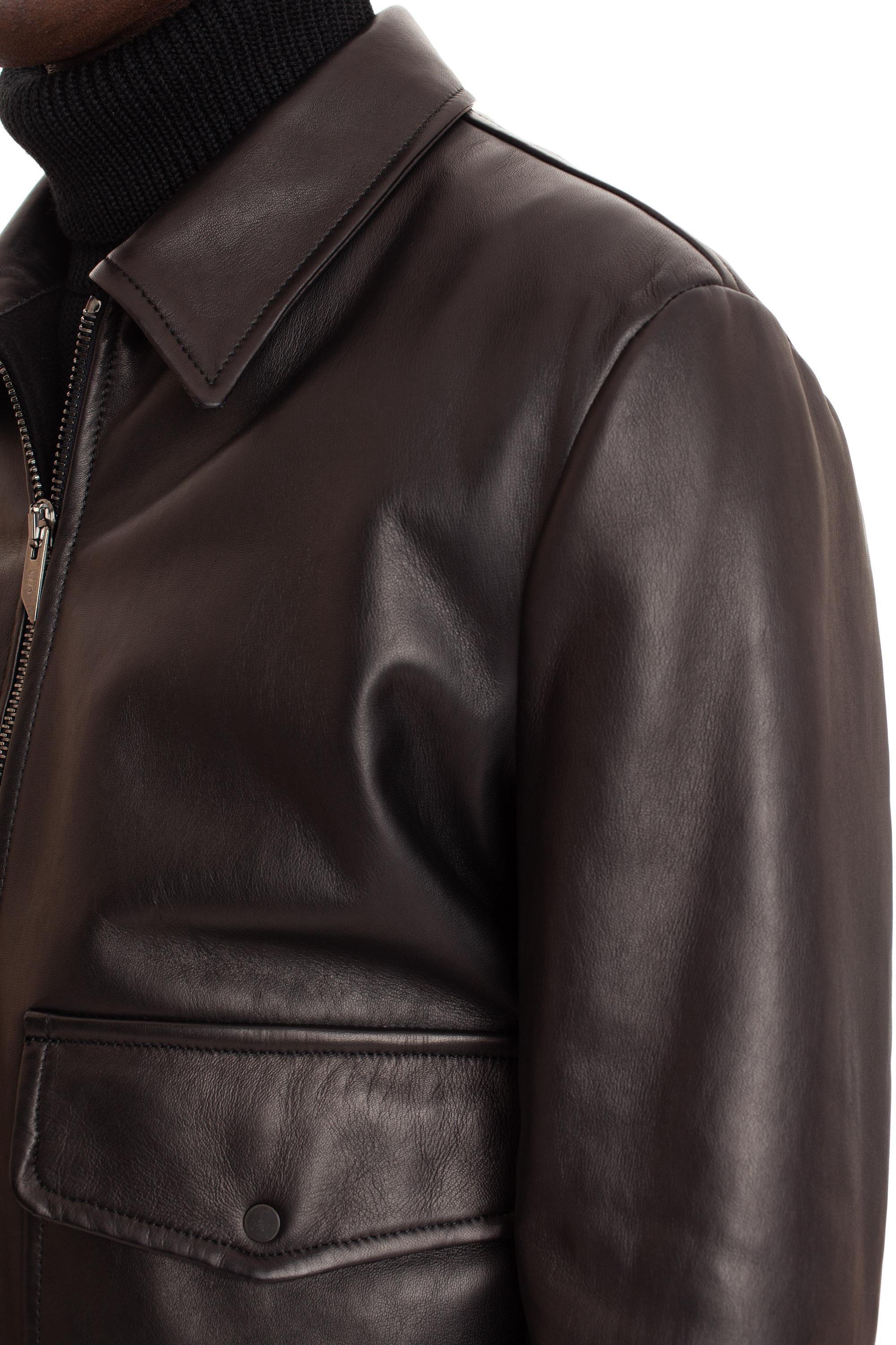 Salvatore Santoro Giubbotto in nappa 45541-U BLACK