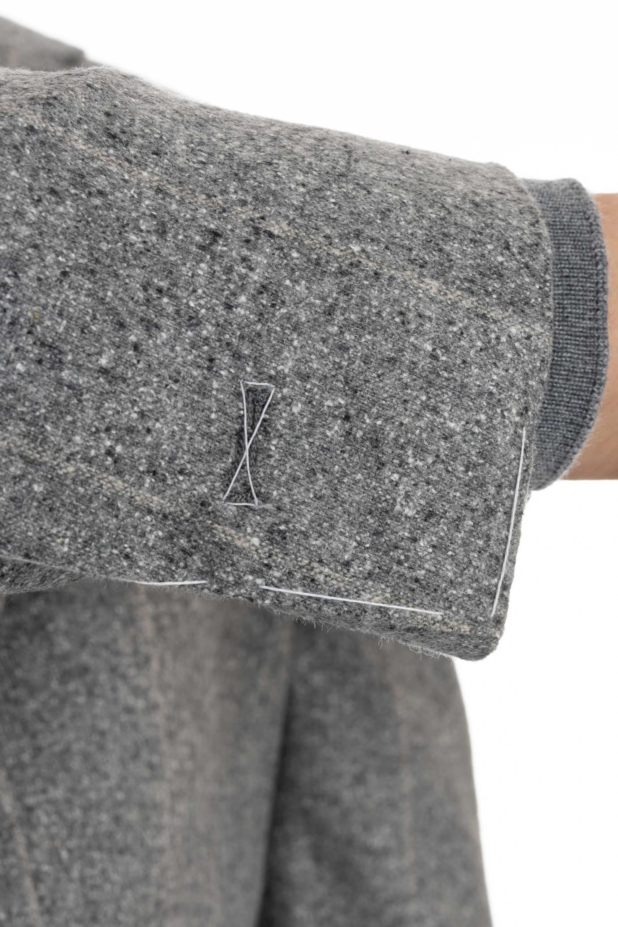 Eleventy Abito sartoriale gessato in lana-seta J75ABUD01 TES0J153 13