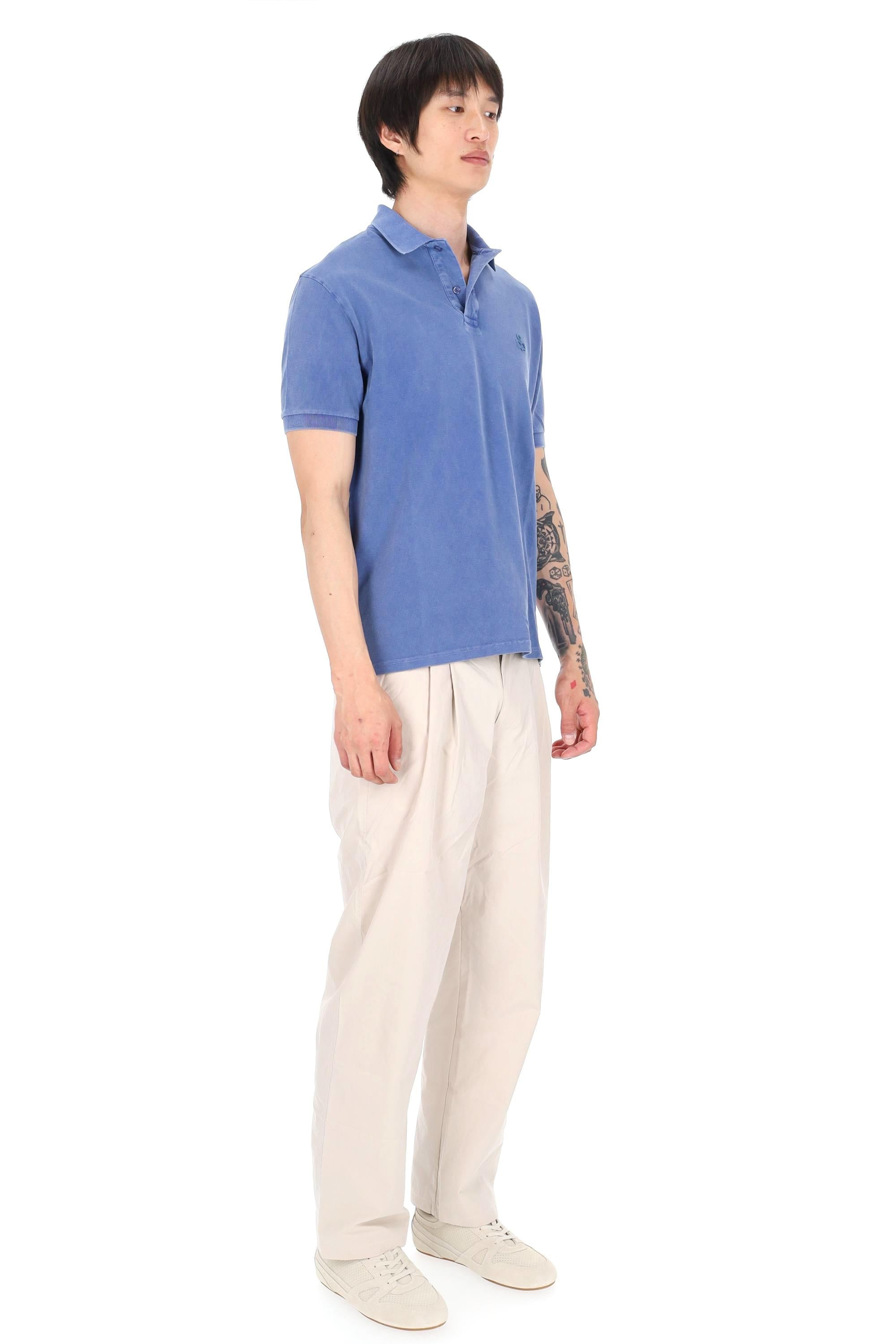 Isabel Marant Polo in piquet di cotone mod. Afko PL003HA-D1K02H/2 30IN