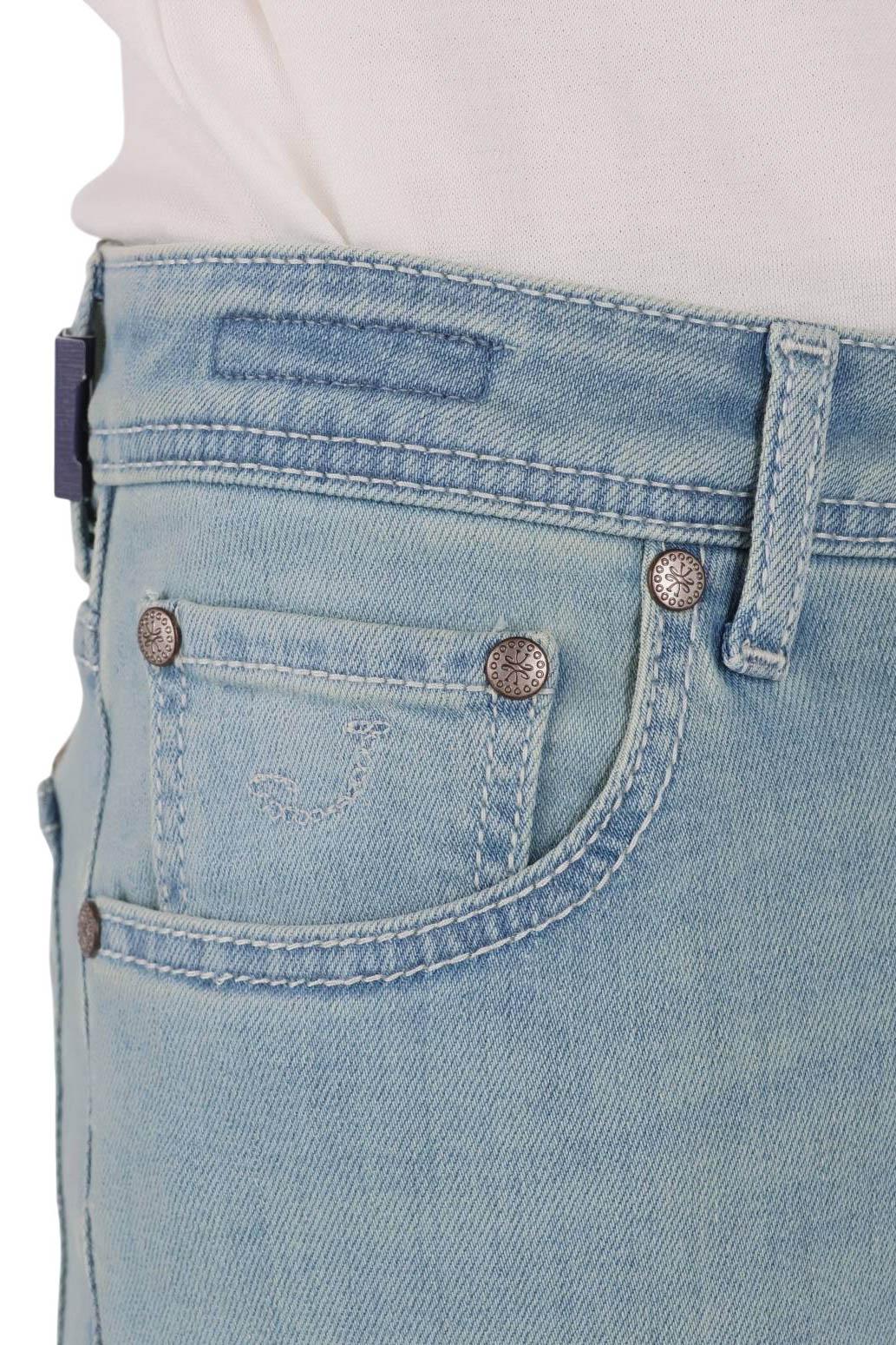 Jacob Cohen Jeans in cotone comfort etichetta cavallino intarsiato Nick fit QM006-053-P3621 NICK 300D
