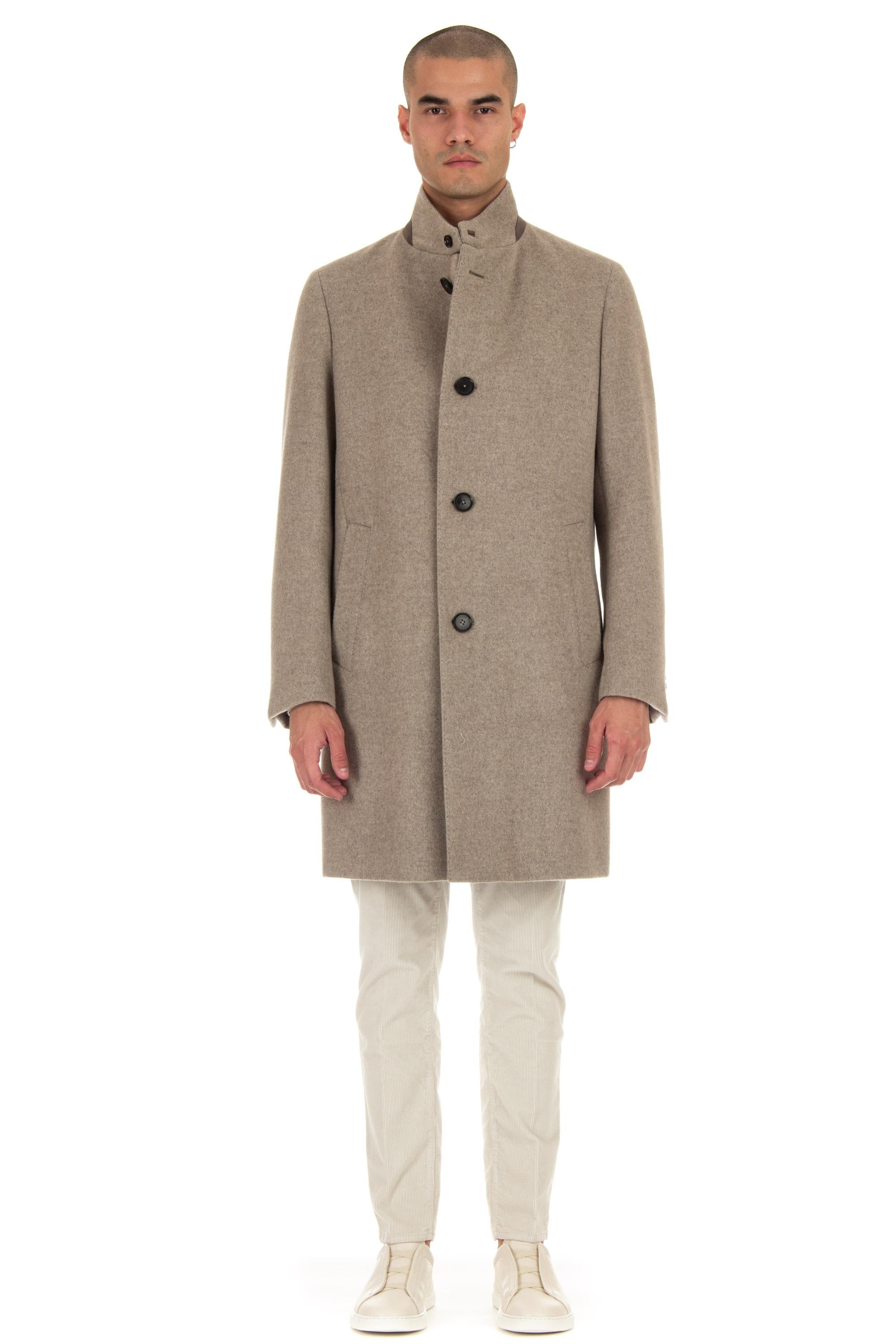 Zegna Cappotto in beaver di cashmere 699511A6 40B7S0 N