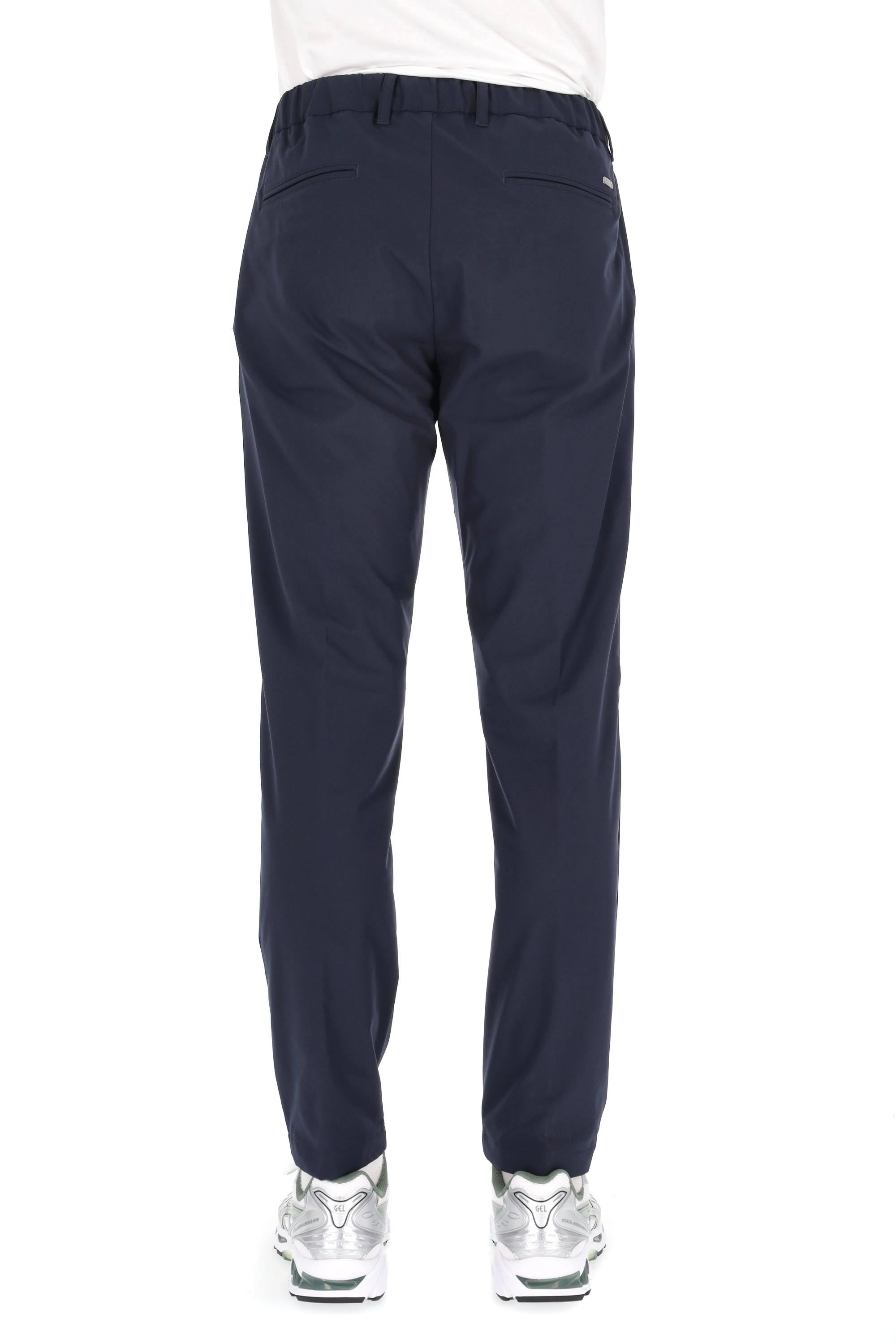 Herno Pantalone tecnico con coulisse e pinces PT000145U-12539 9200