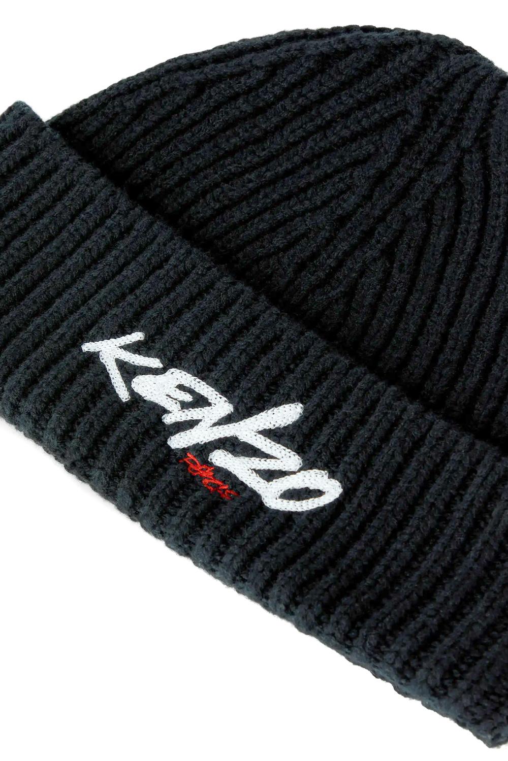 Kenzo Beanie in lana con logo FF68BU230KWB 99