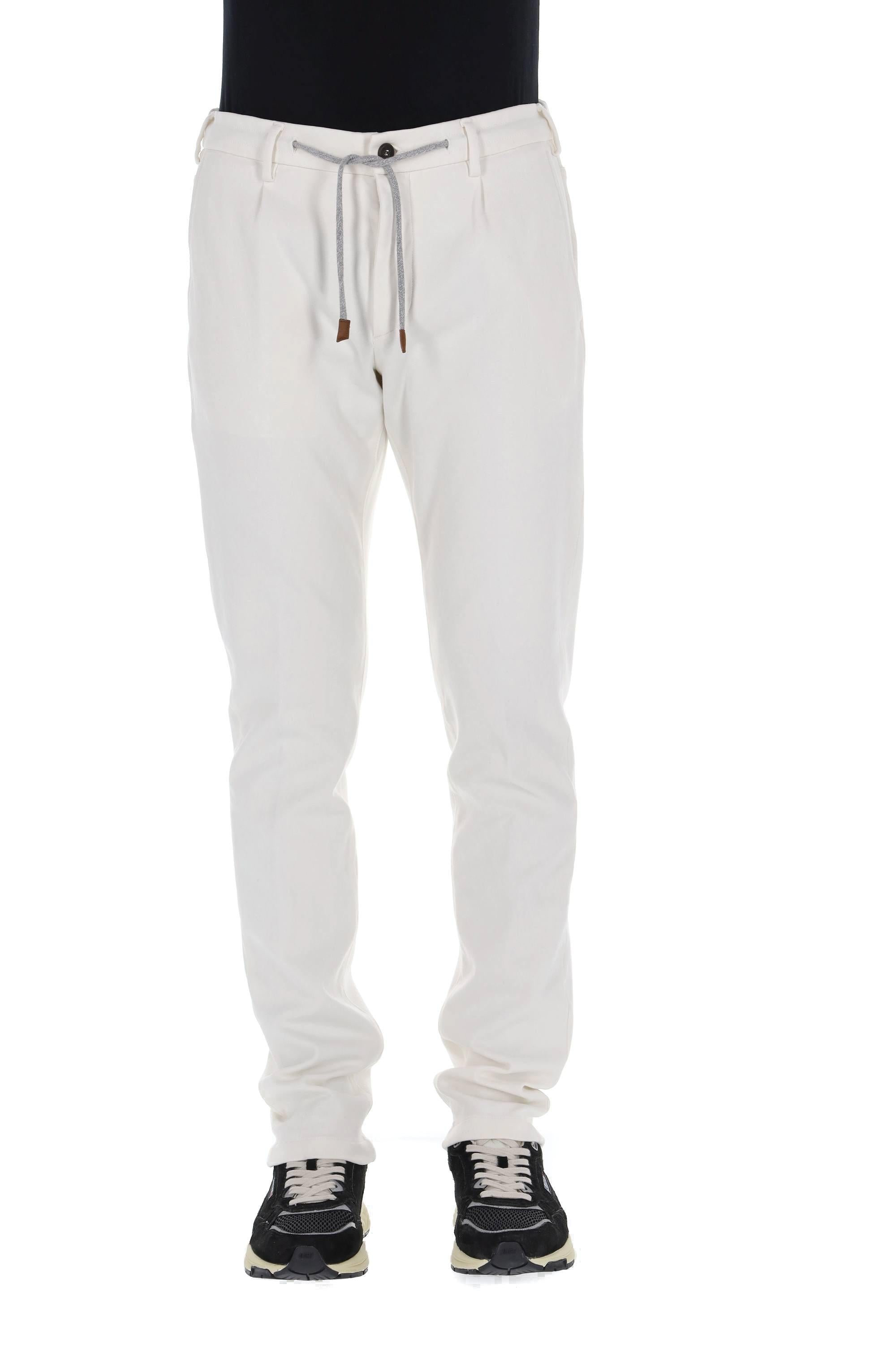 Eleventy Pantalone jogger in jersey di cotone triple stretch X75PANB21 PAN28031 01A