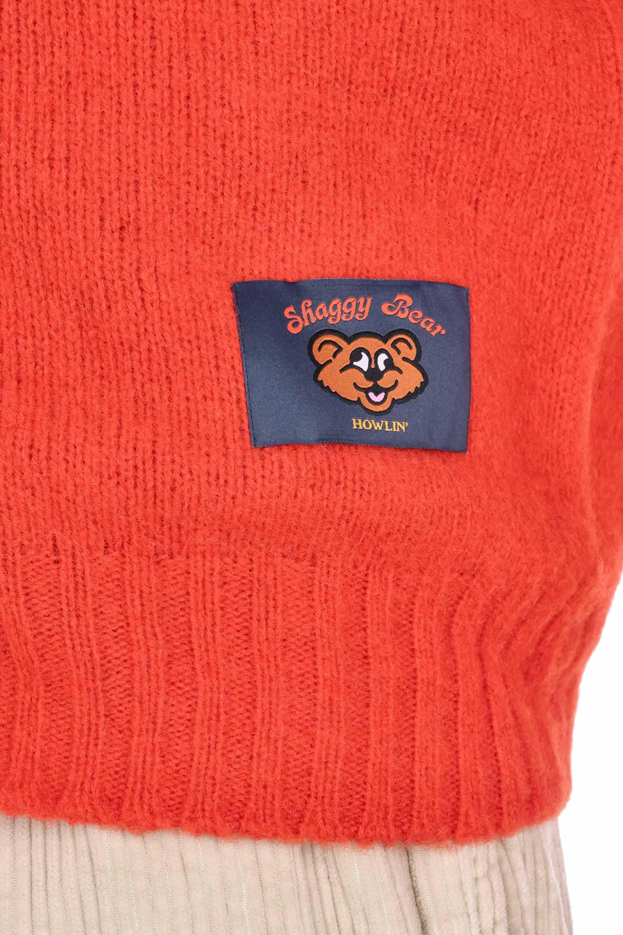 Howlin' Cardigan in lana shetland Shaggy Bear boxy fit SHAGGY BEAR CARDIGA/2 PASSION
