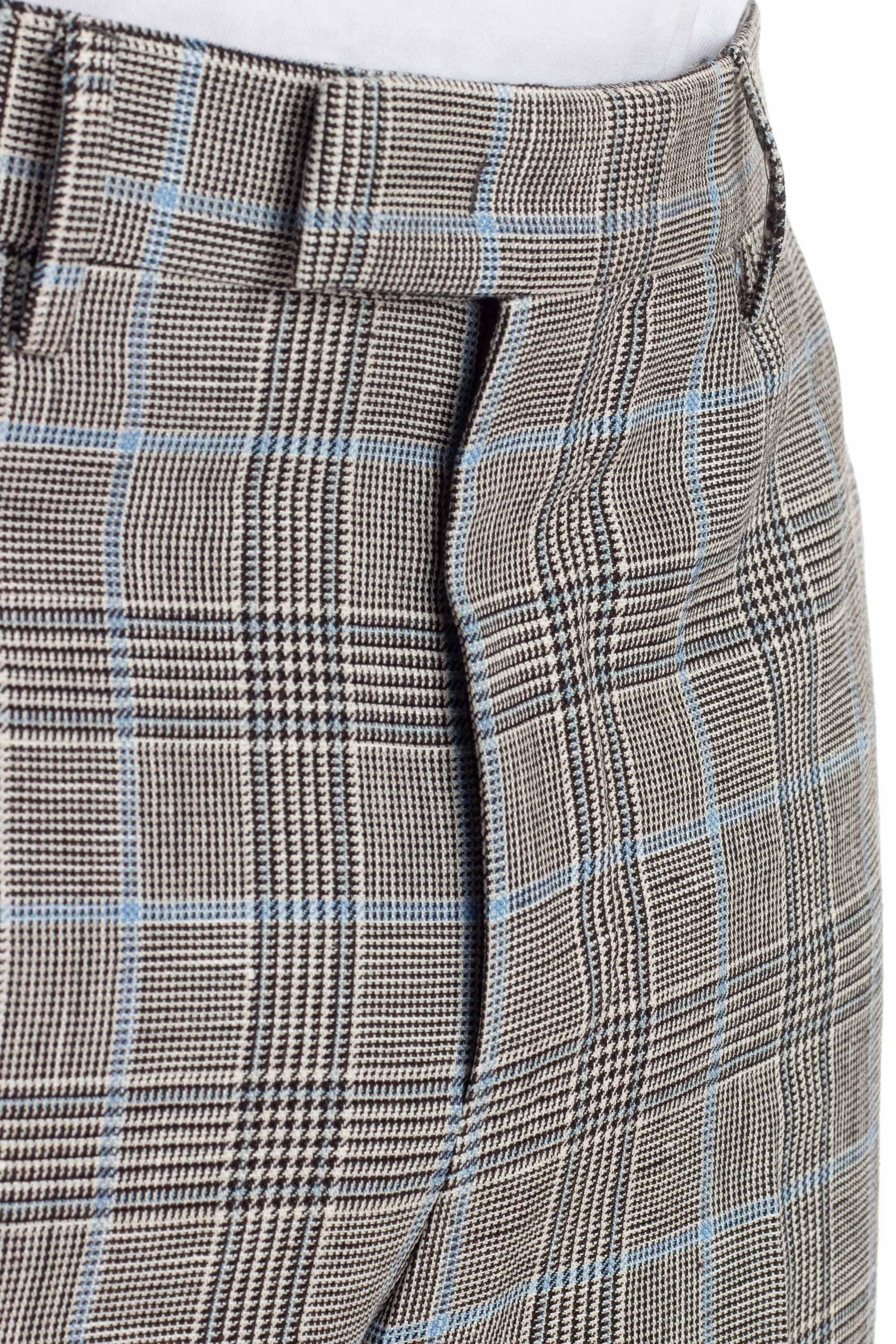 Pantalone in lana vergine-lino Master fit AFMAZ00CL1 TG69 0350 PT Torino