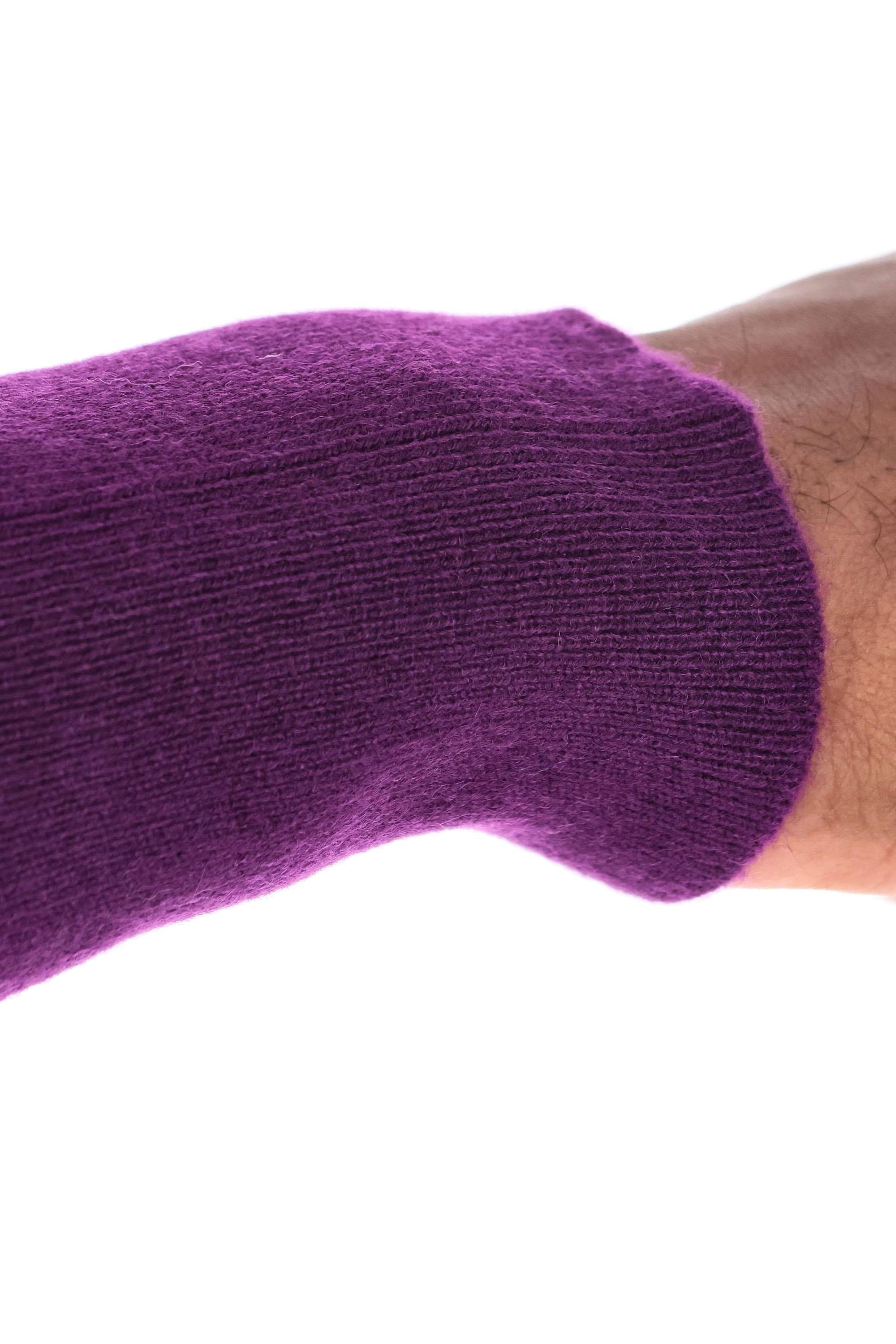 Drumohr Maglia girocollo in puro cashmere tinta unita D1K103L/2 870