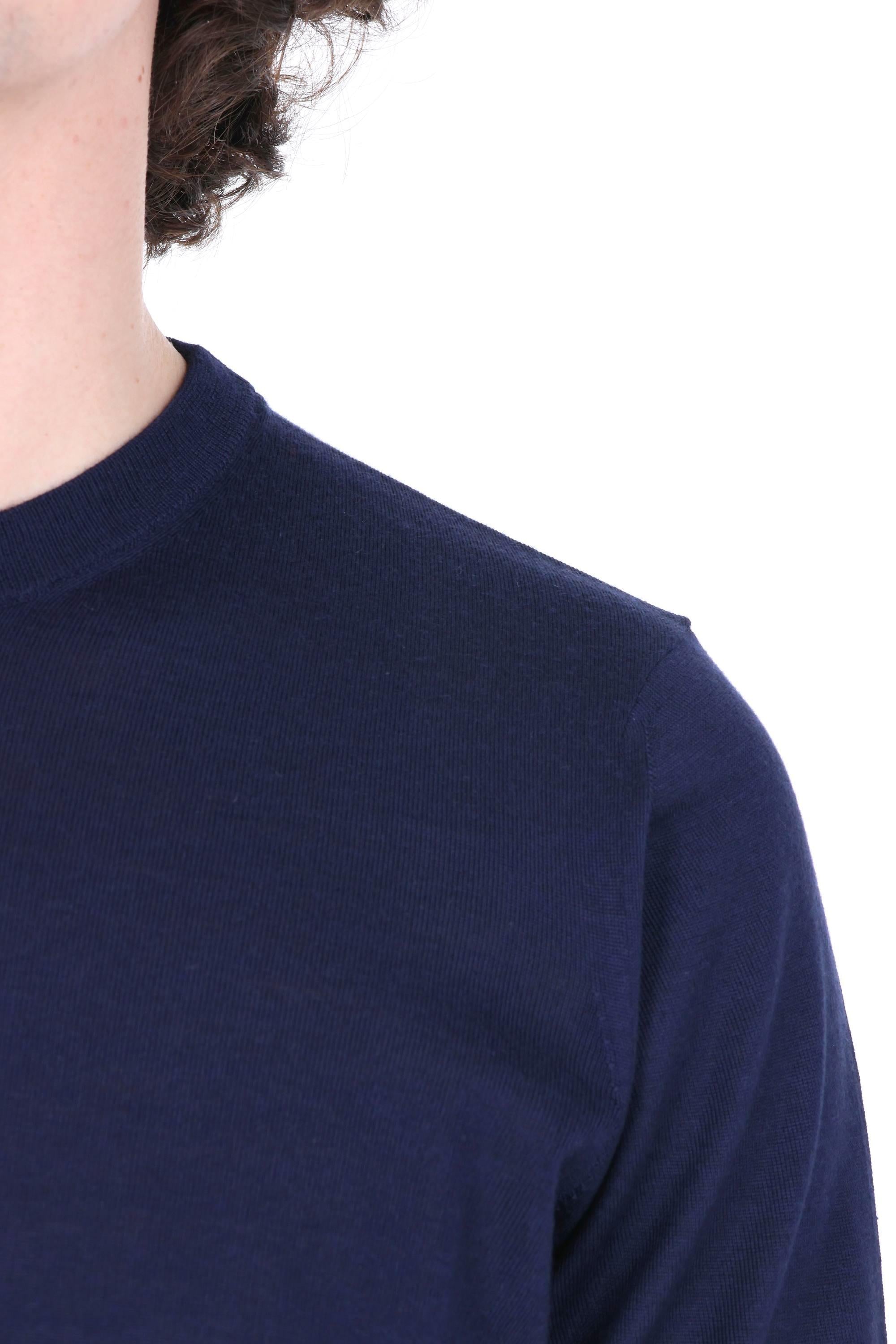 Drumohr Maglia girocollo in leggero cashmere-lana-seta D0KK103L-2 790