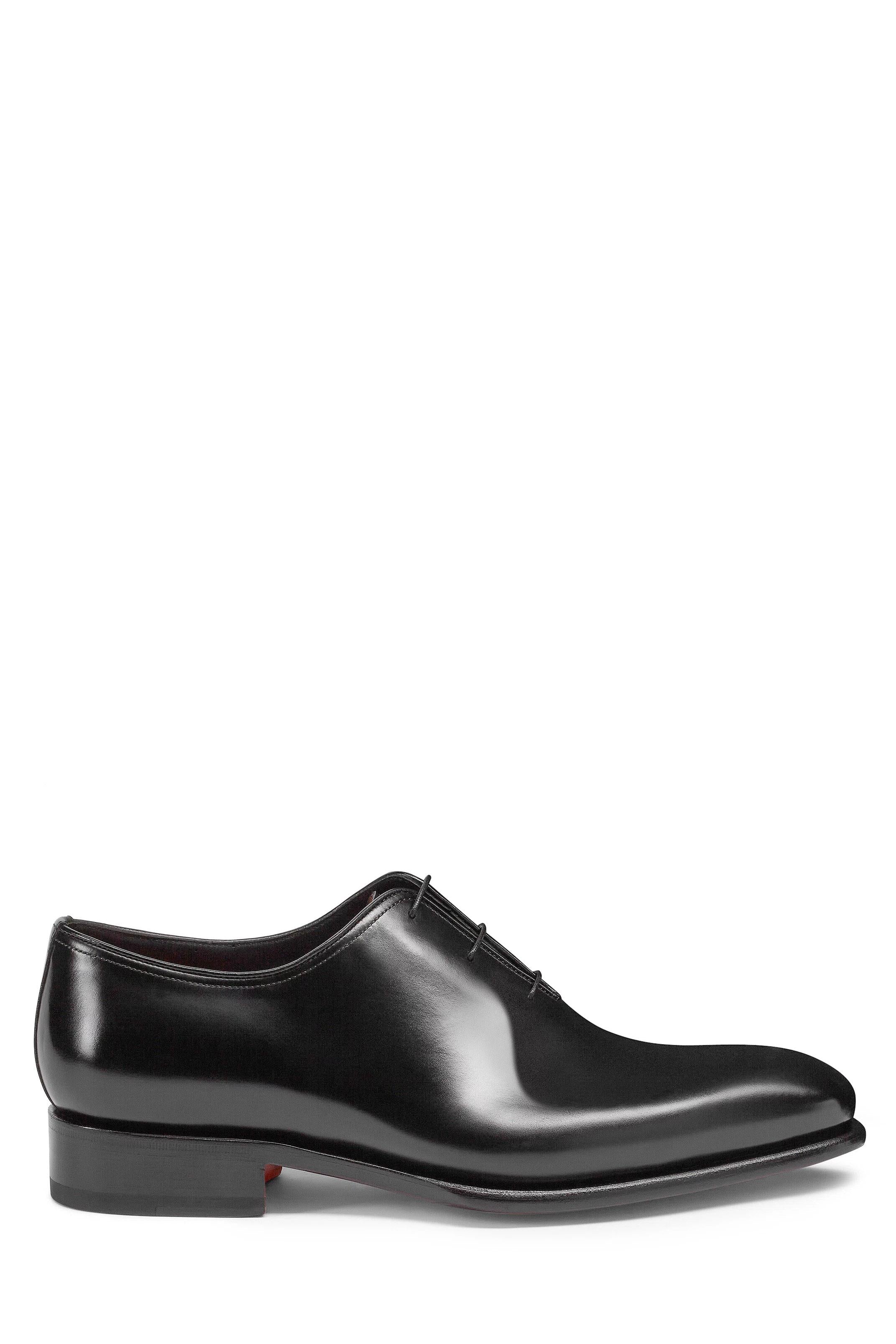 Santoni Scarpa stringata oxford in pelle anticata MCCR16229MC1HVVD N01