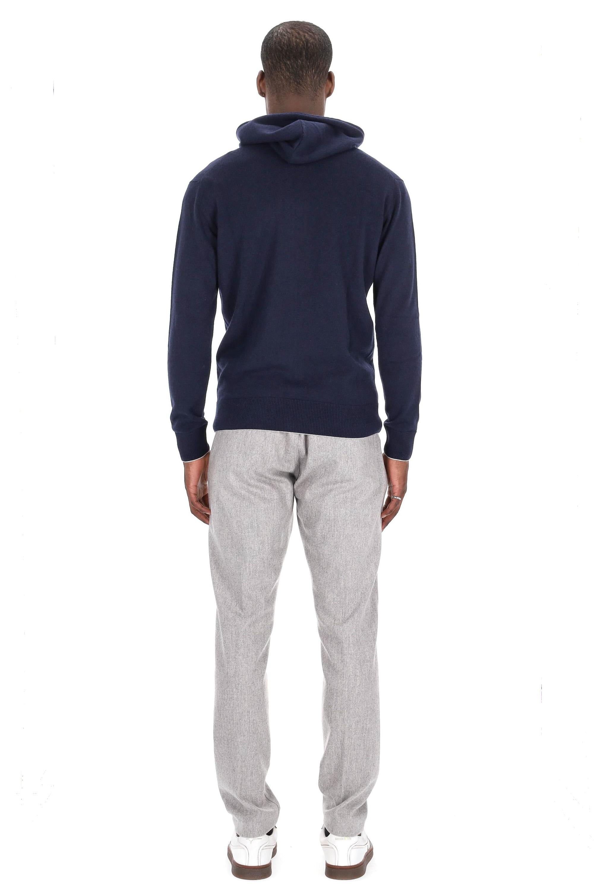 Felpa full zip in puro cashmere X76MAGK33 MAG0K019 11-02 Eleventy