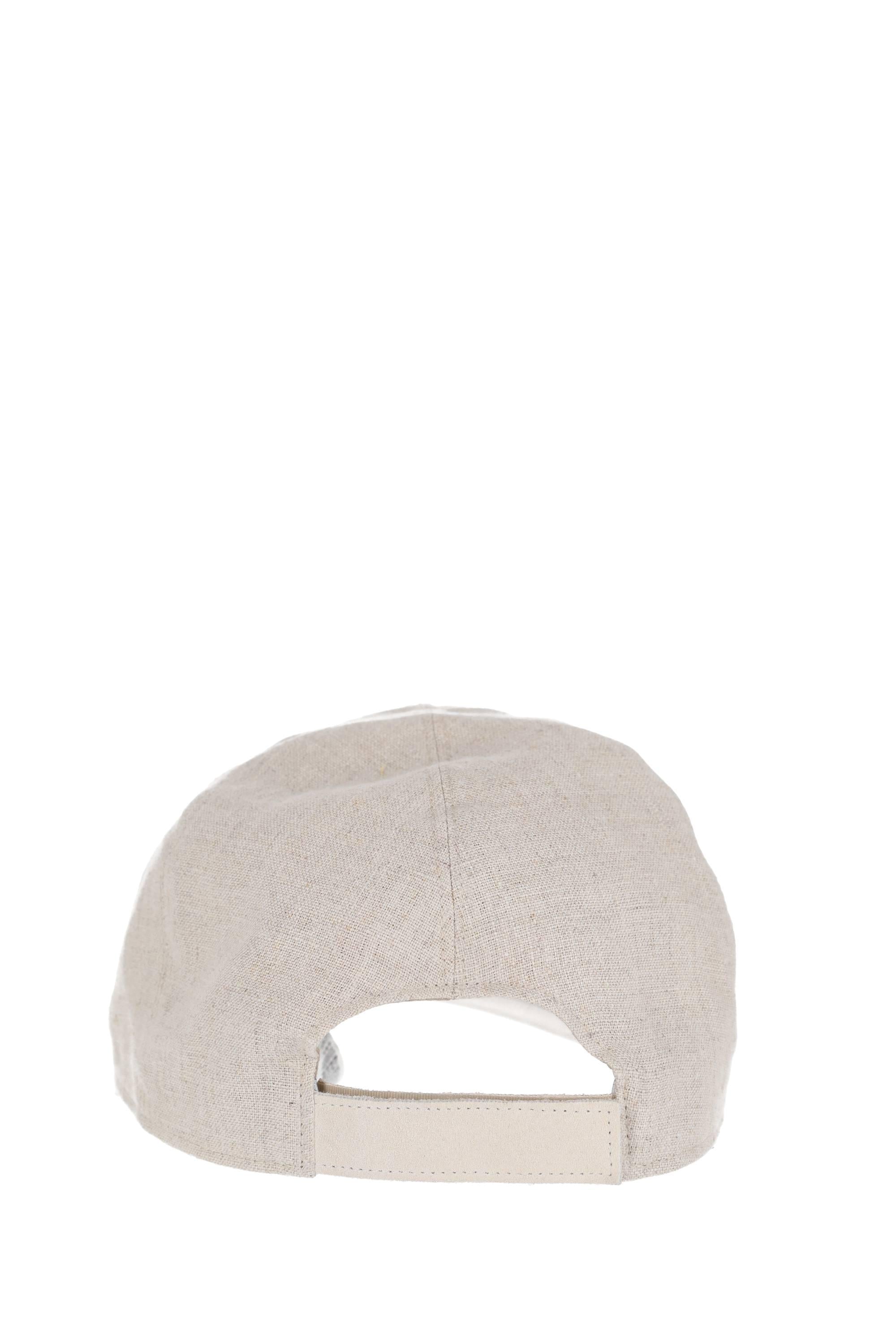 Eleventy Cappello baseball in lino-cotone M77CPLM24 TES0M226 02-02