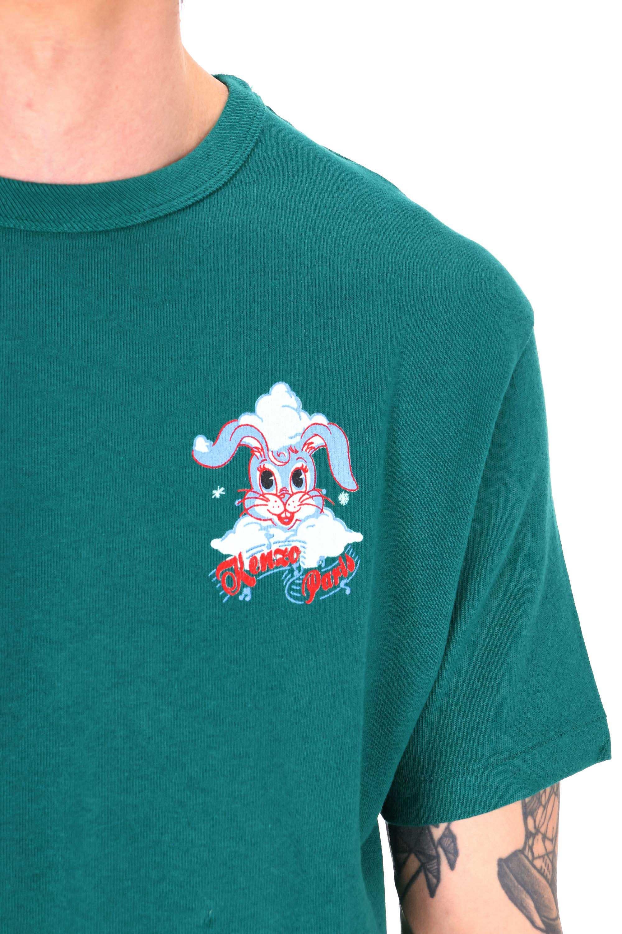 Kenzo T-shirt in cotone winter holidays FG55TS2024SK 55
