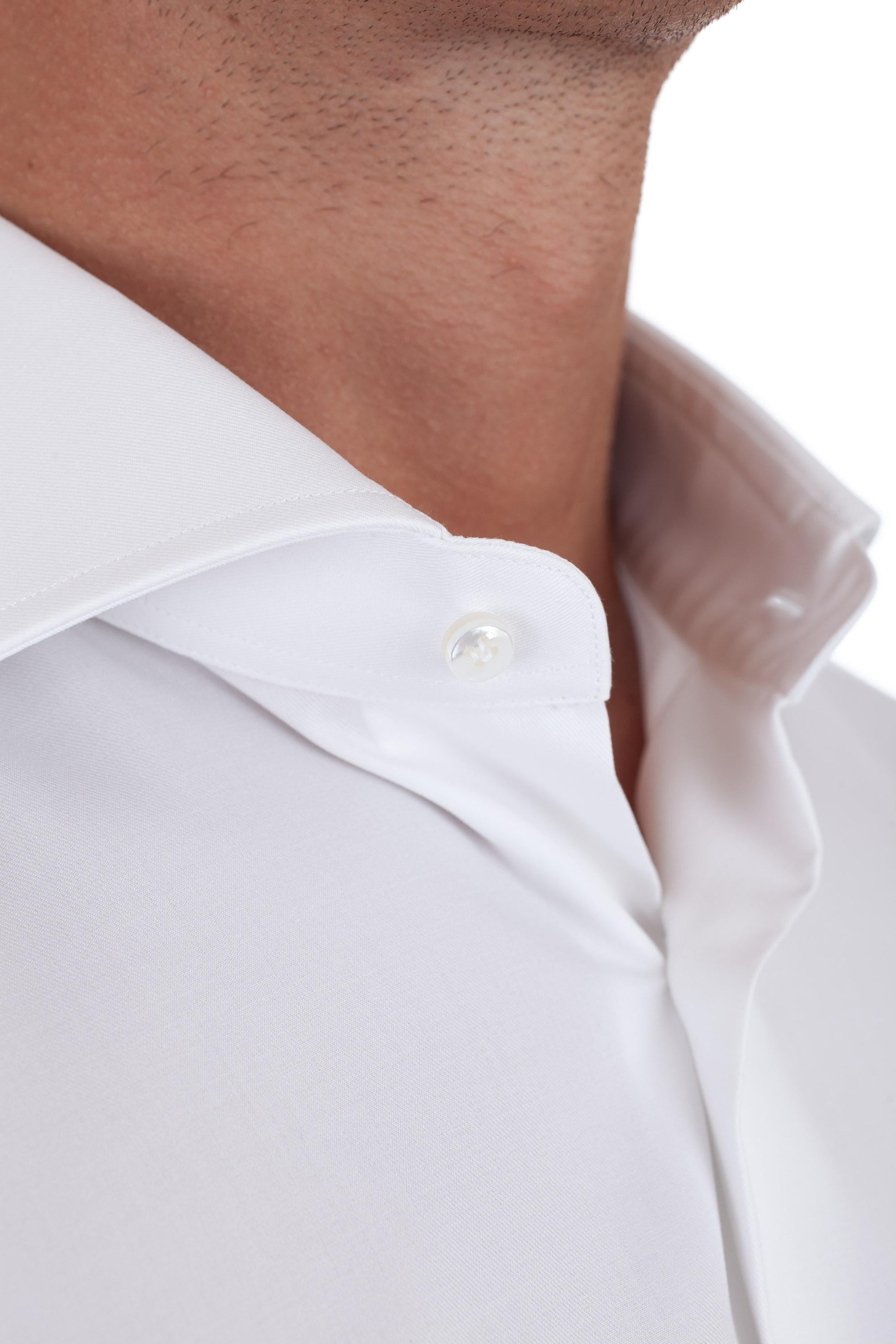 Camicia in twill journey linea culto I1U13P01PZ5812U BIANCO Barba