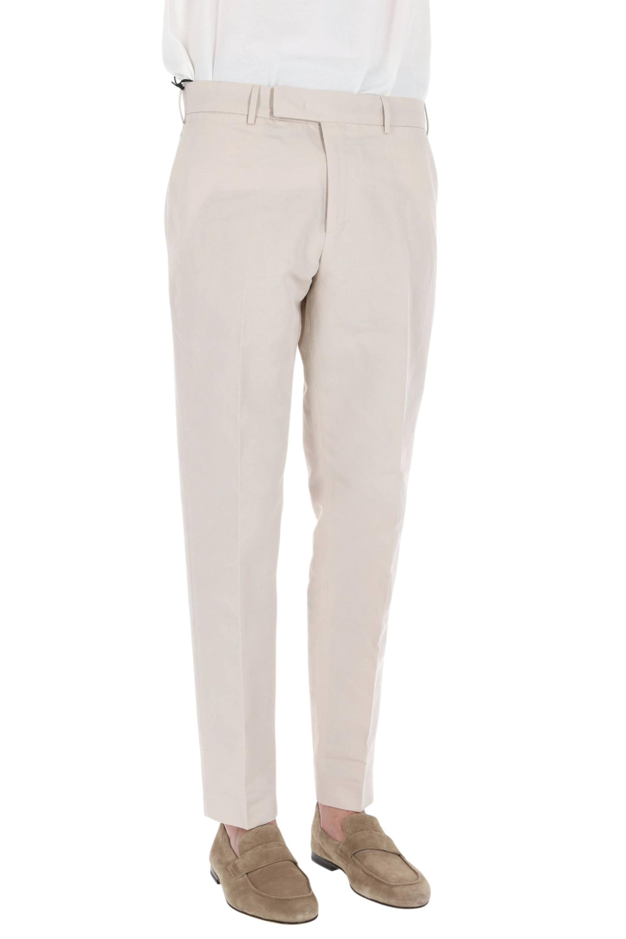 PT Torino Pantalone in lino-cotone Rebel fit CORSZ 1Z00FWD PU38 0015