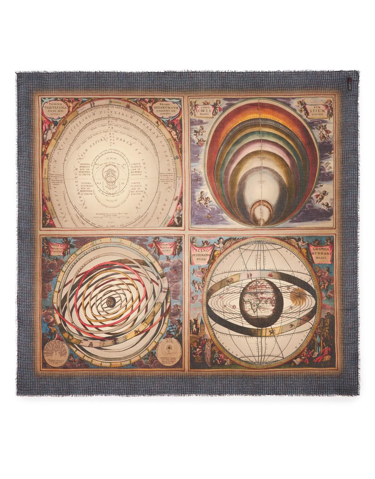 Faliero Sarti Sciarpa artigianale in modal-cashmere mod. Planet 2124 PLANET 98060