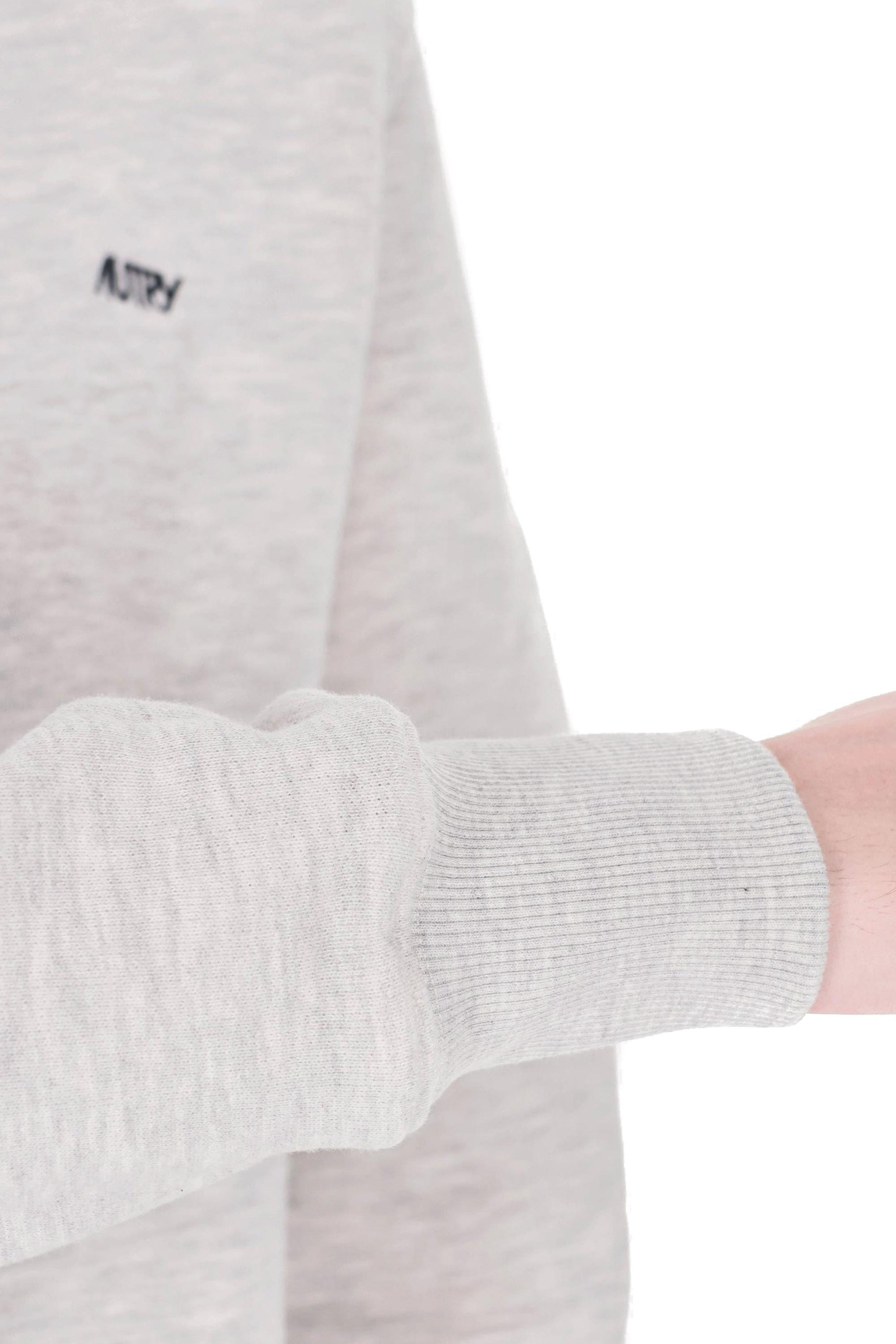 Autry Felpa in cotone con cappuccio HOPM 002M JERSEY MELANGE