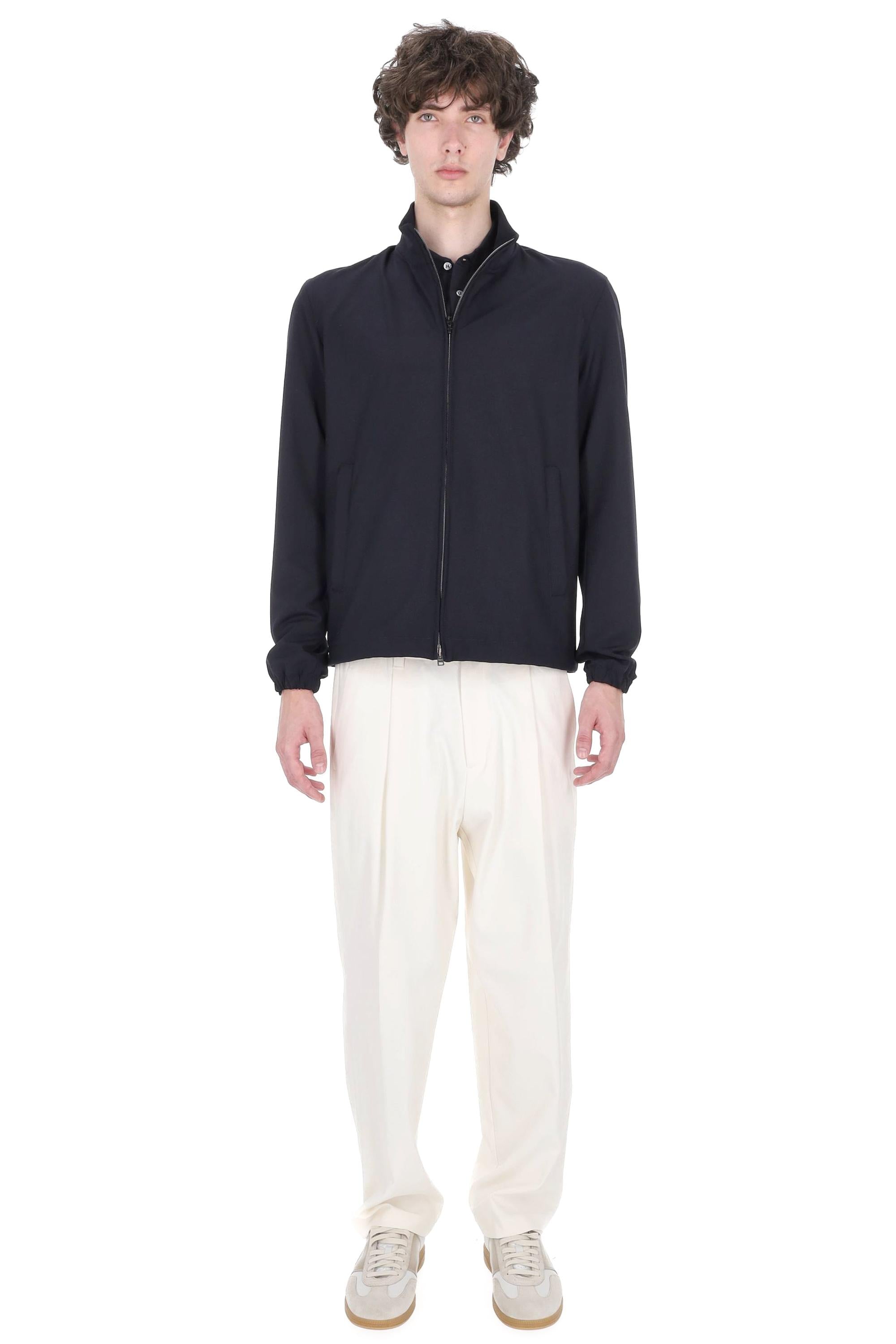 Herno Giubbino bomber Flight in misto lana GI000660U 9200