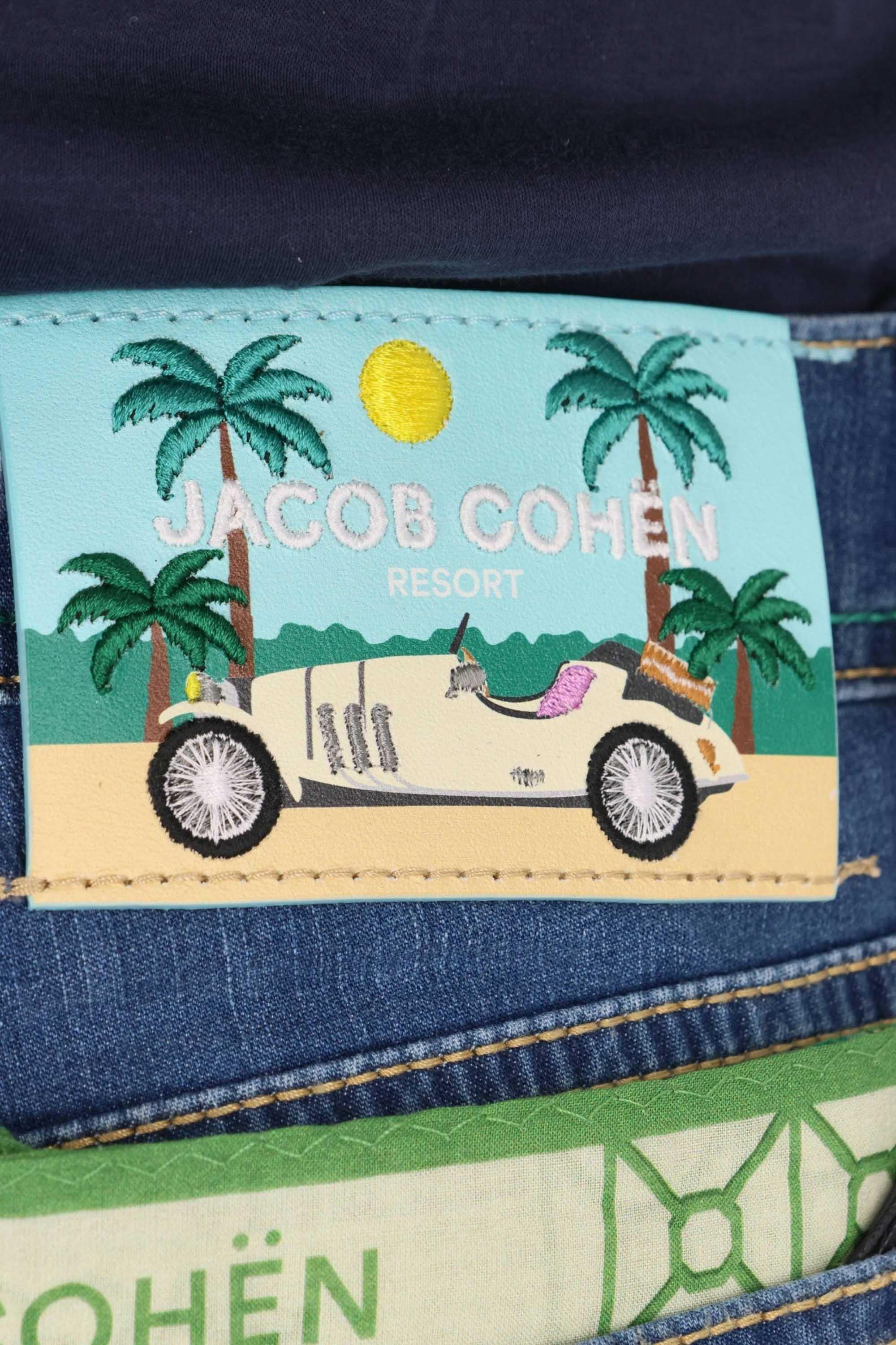 Jacob Cohen Jeans in cotone stretch Bard fit linea Resort QR004-R03-S3735 200D