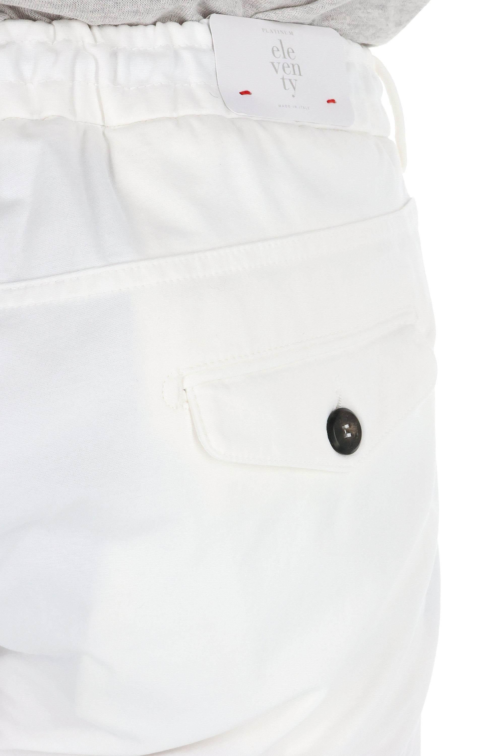 Pantalone in jersey di cotone stretch X75PANB21 TET0K005 01 Eleventy