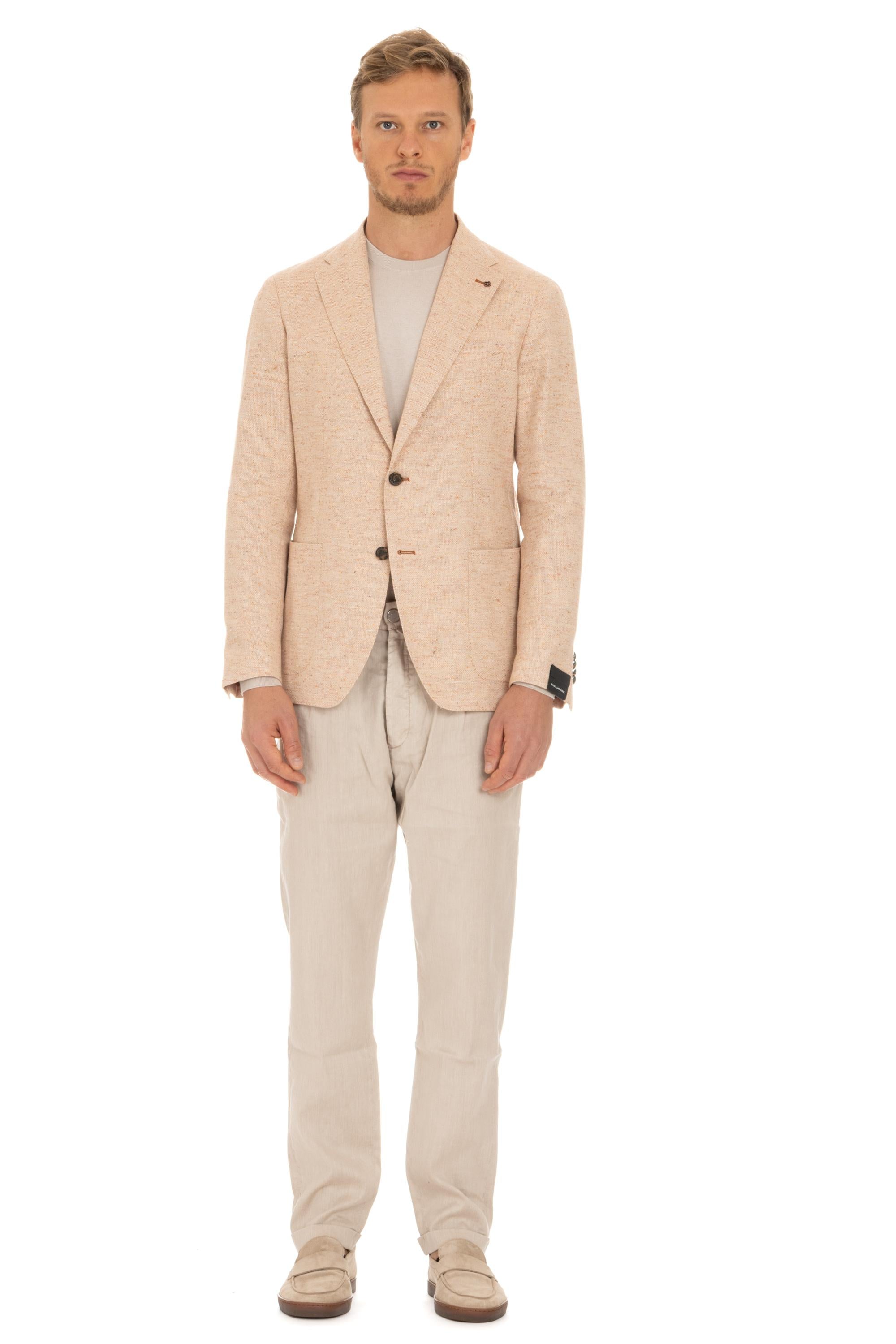 Giacca in cotone-lino-seta-lana mod. Montecarlo 1SMC22K 610060 U O1153 Tagliatore
