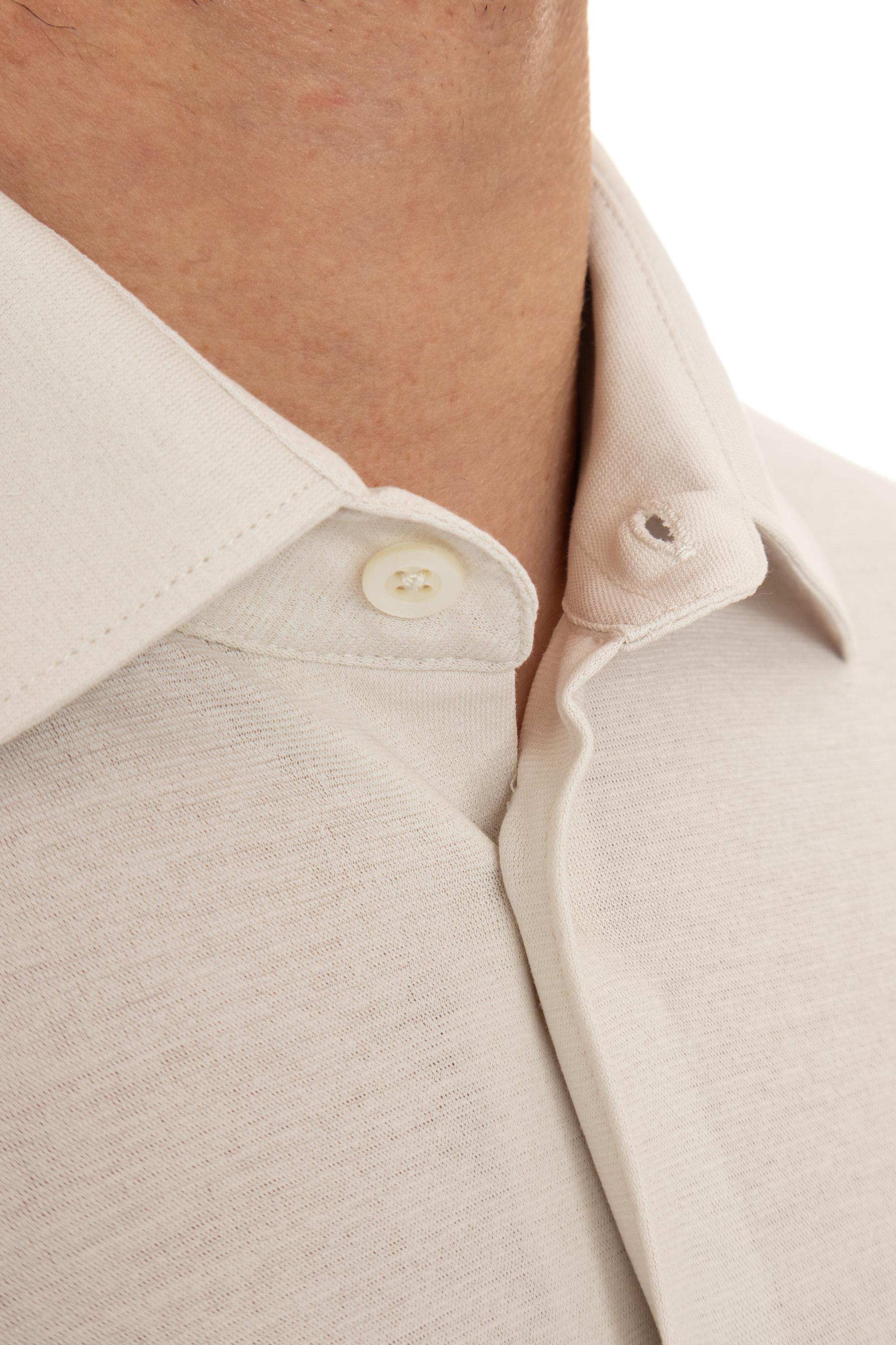 Herno Camicia-polo in crepe di cotone JPL00116U 1315