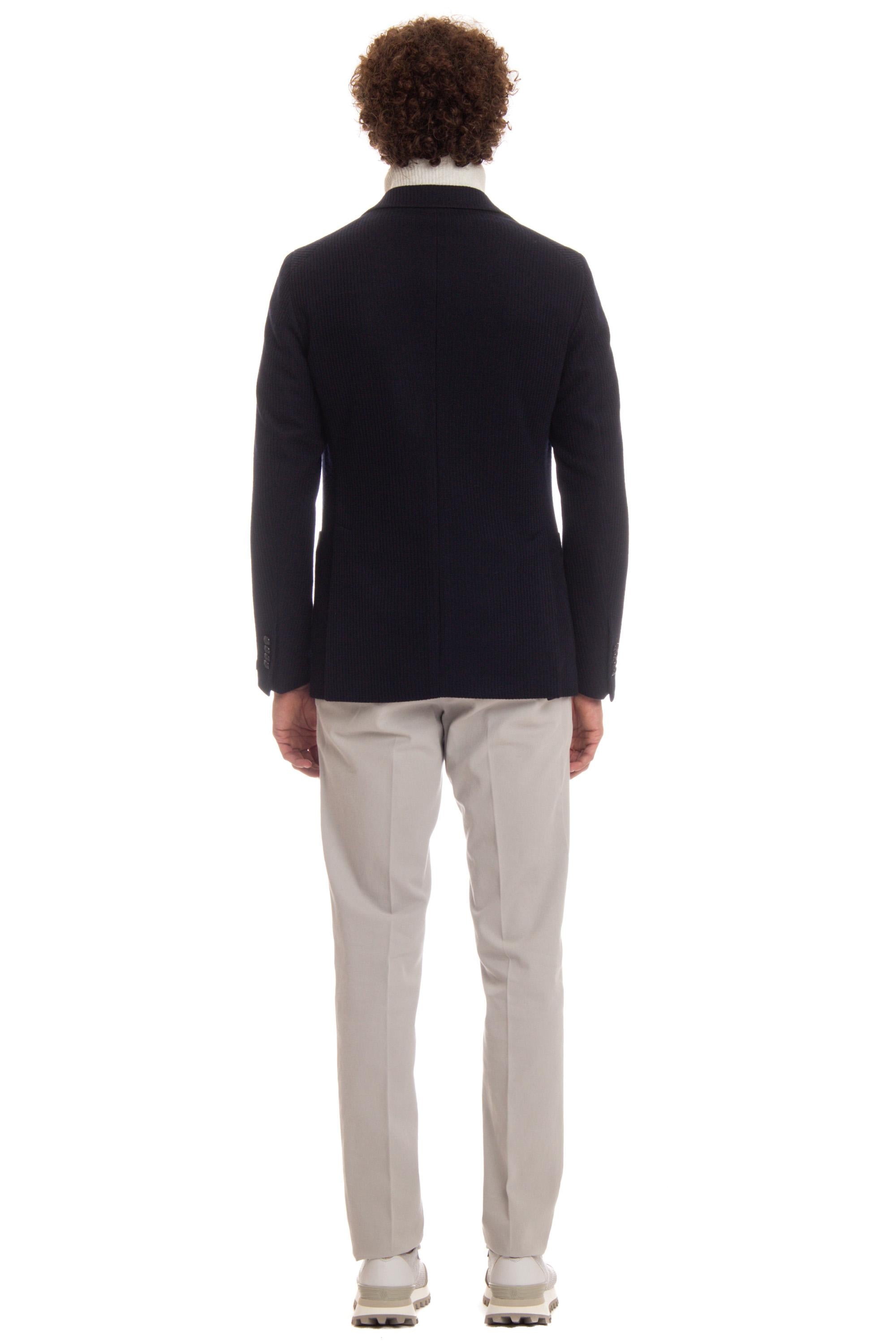 Giacca in jersey di lana mod. Montecarlo 1SMJ22K 340260 B1081 Tagliatore
