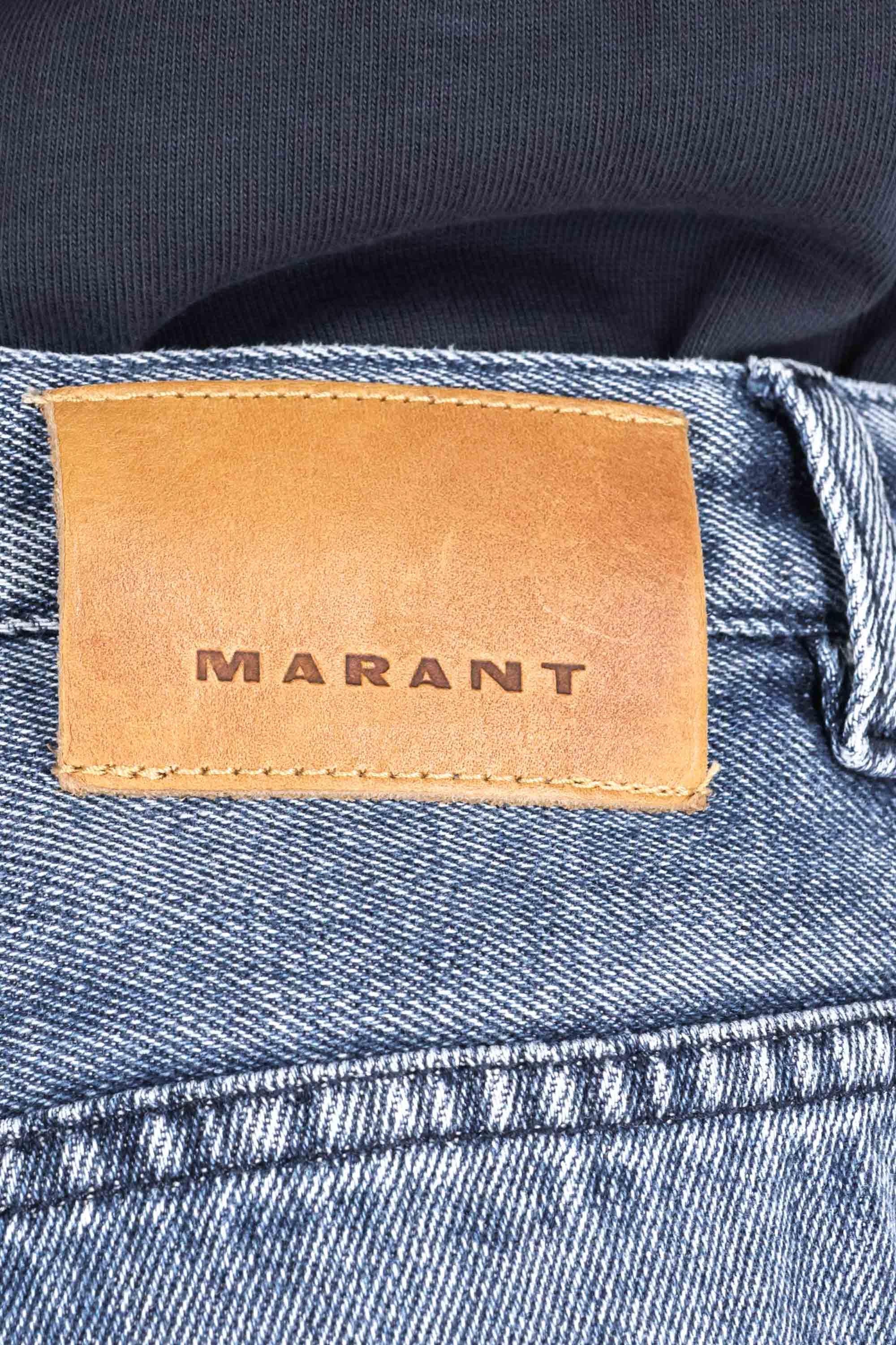 Jeans in lyocell e cotone modello Jenter PA0588HB-B1H07H 30LU Isabel Marant