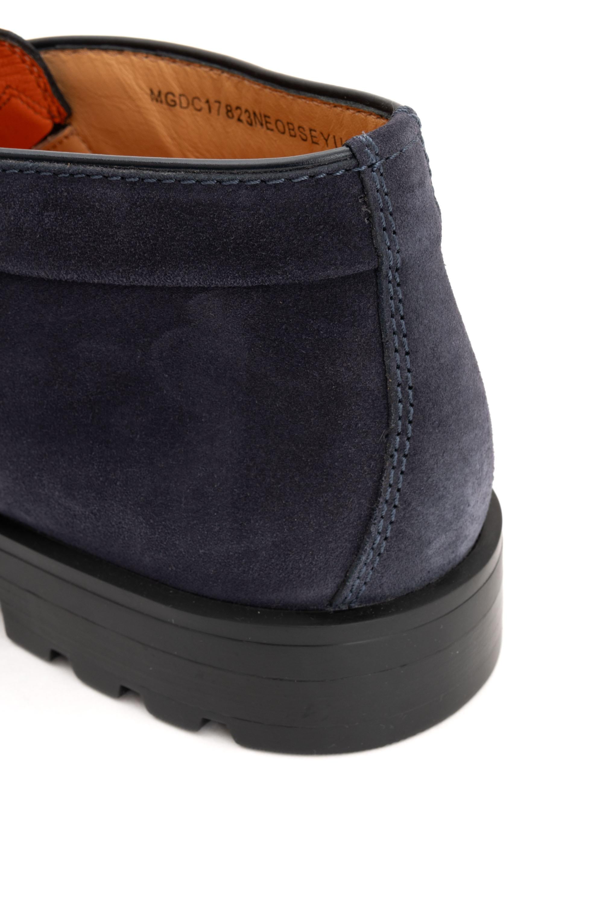 Santoni Desert boot in camoscio fondo rocciatore MGDC17823NEOBSEY U60