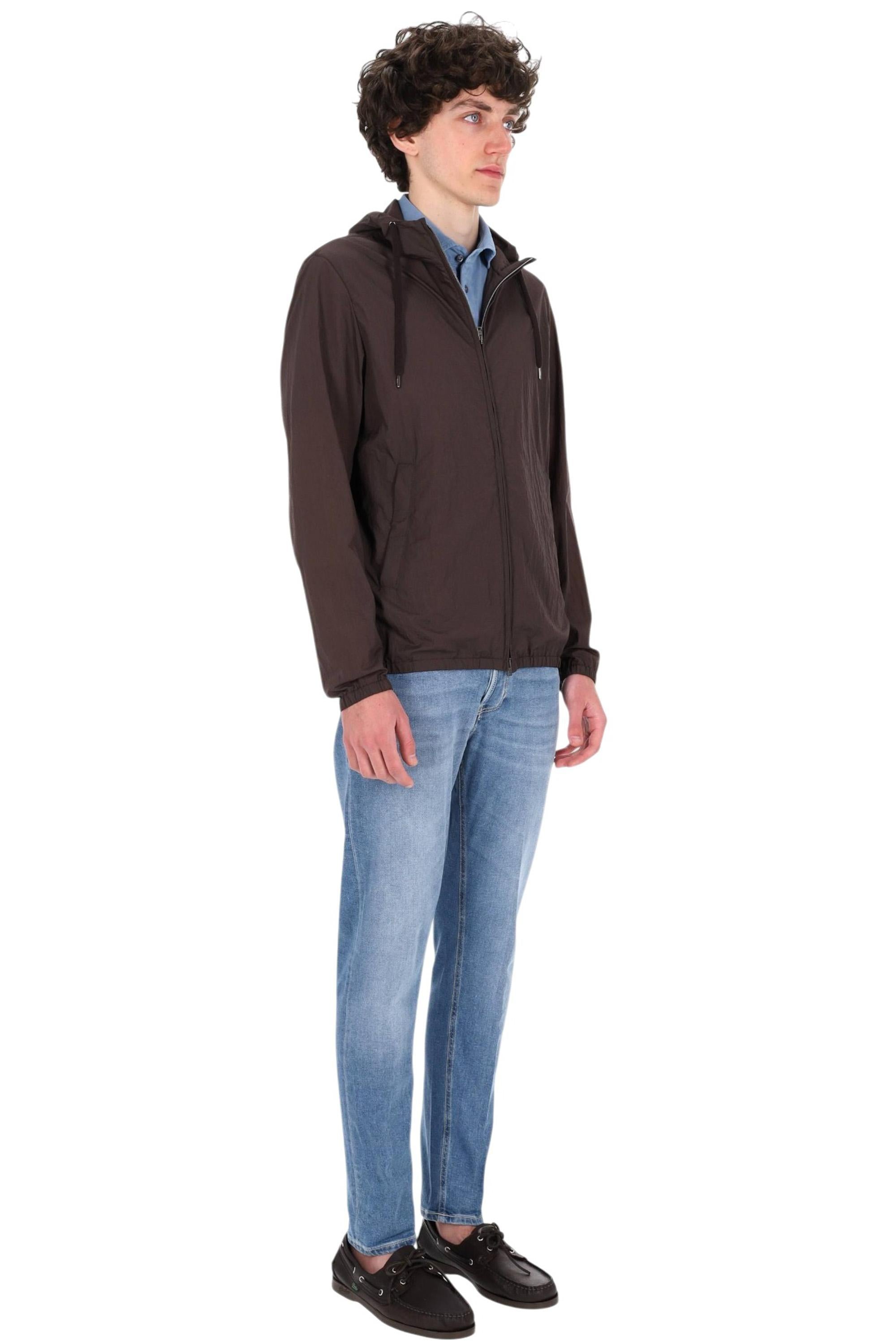 Herno Giubbino bomber in nylon goffrato superlight GI000645U 8800