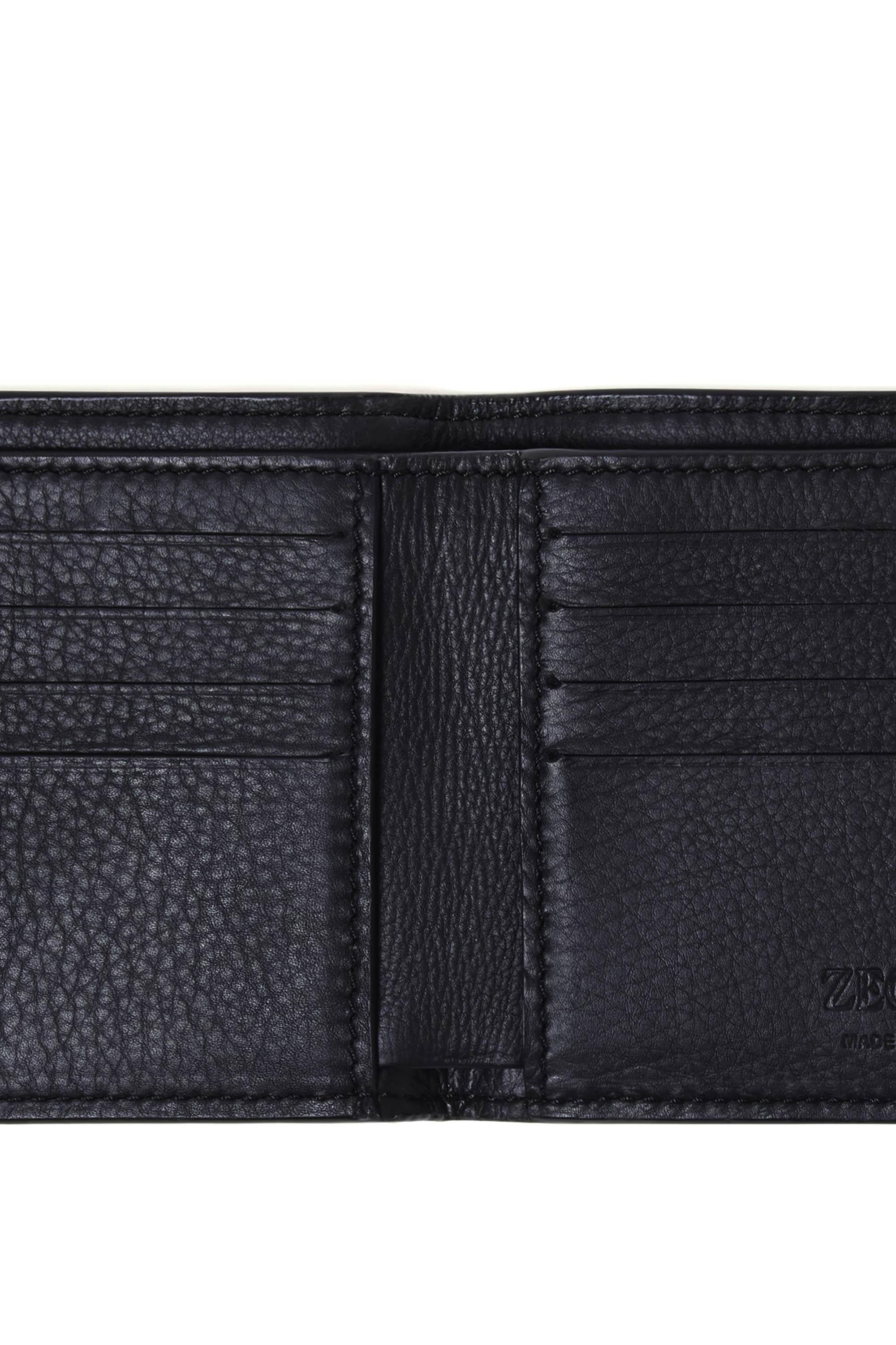 Zegna Portafogli billfold in pelle second skin LHOTO-E1940Z GLA