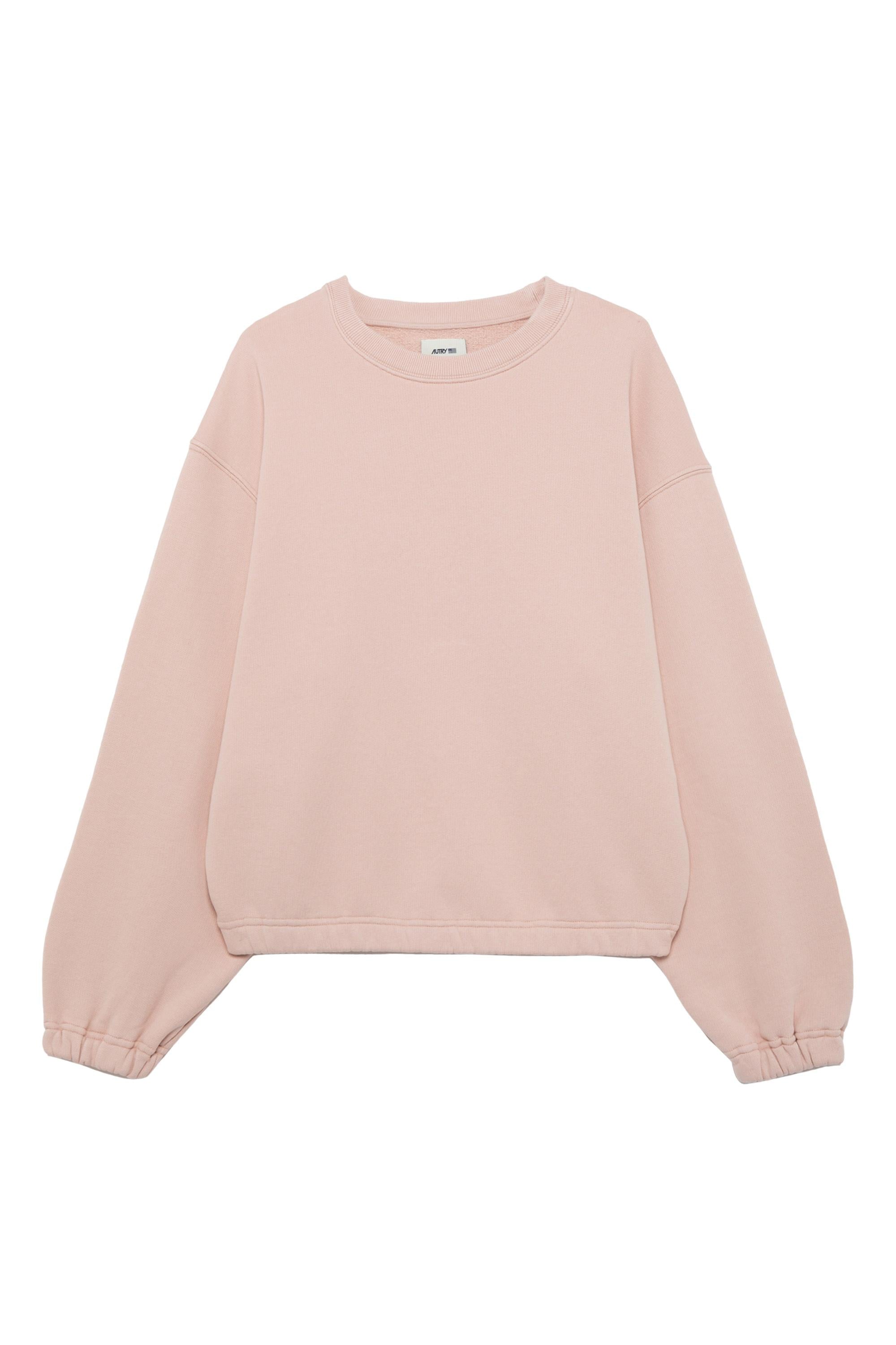 Autry Felpa donna in cotone cropped SWPW/3 79JP