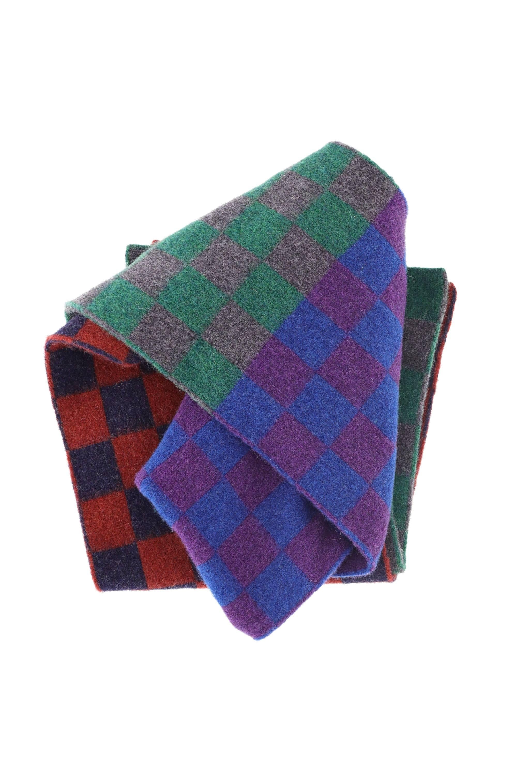 Howlin' Sciarpa in lana shetland COSMIC CHECKERBOARD NEVERMIND